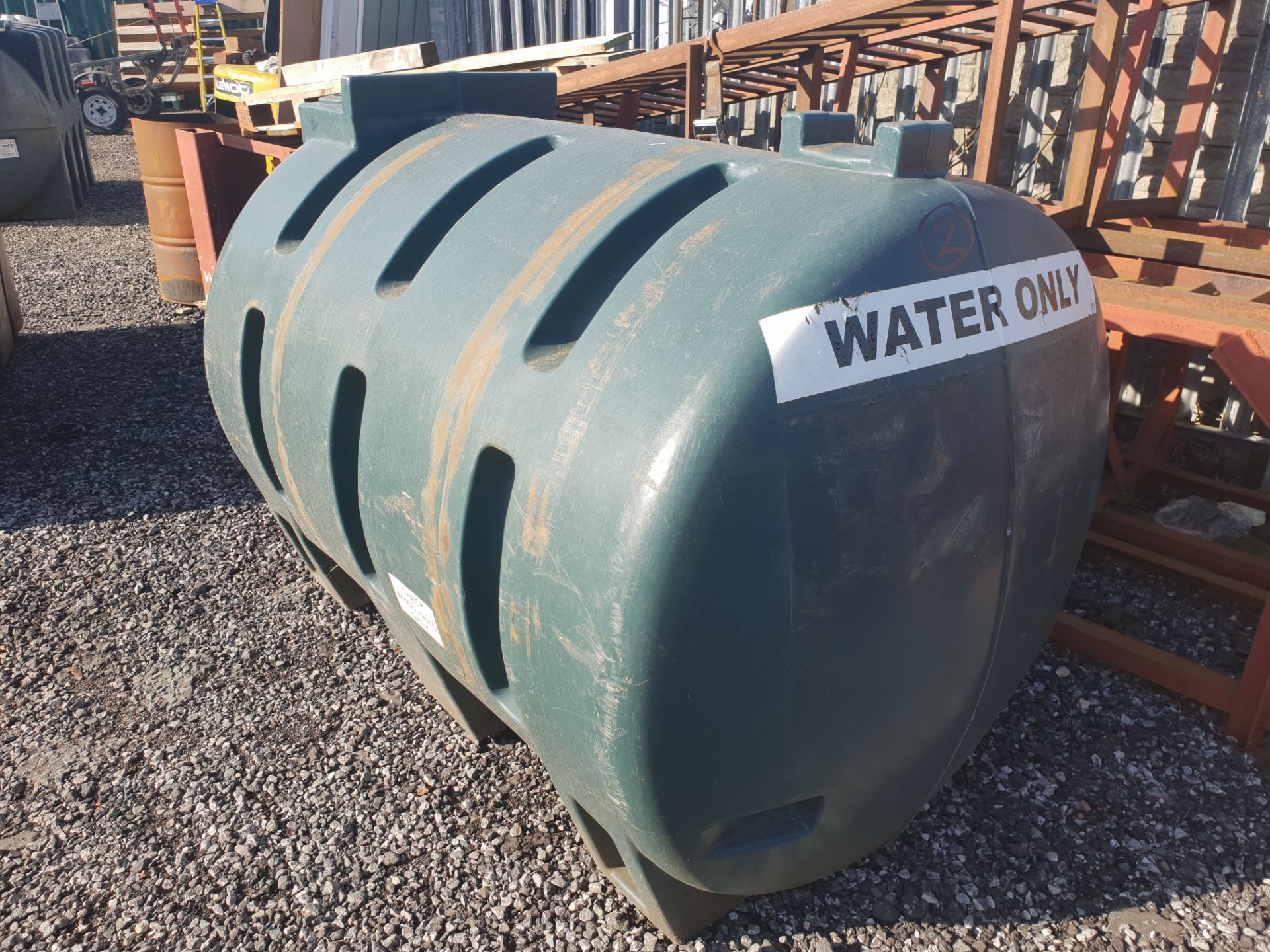 On Site Water Storage Tank