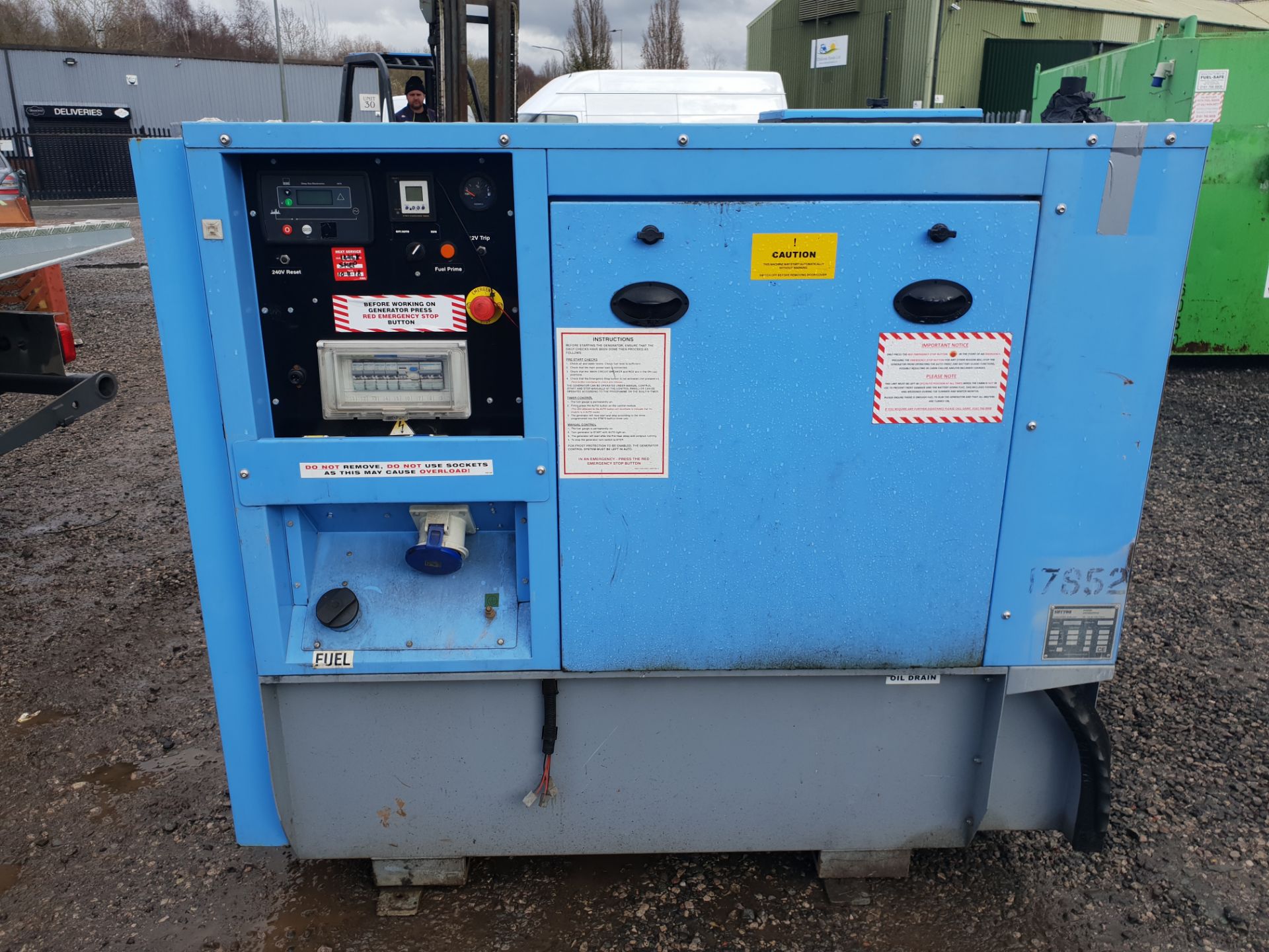 Sutton CM-0011-SL 11Kva Silenced Generator