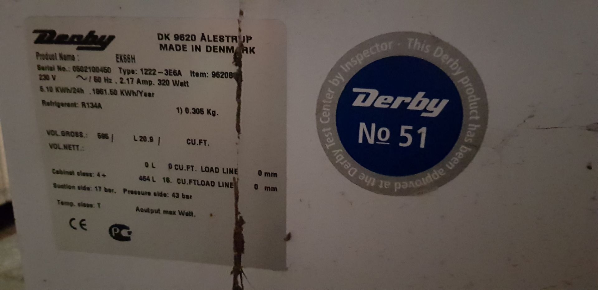 Derby Chest Freezer - Image 2 of 2