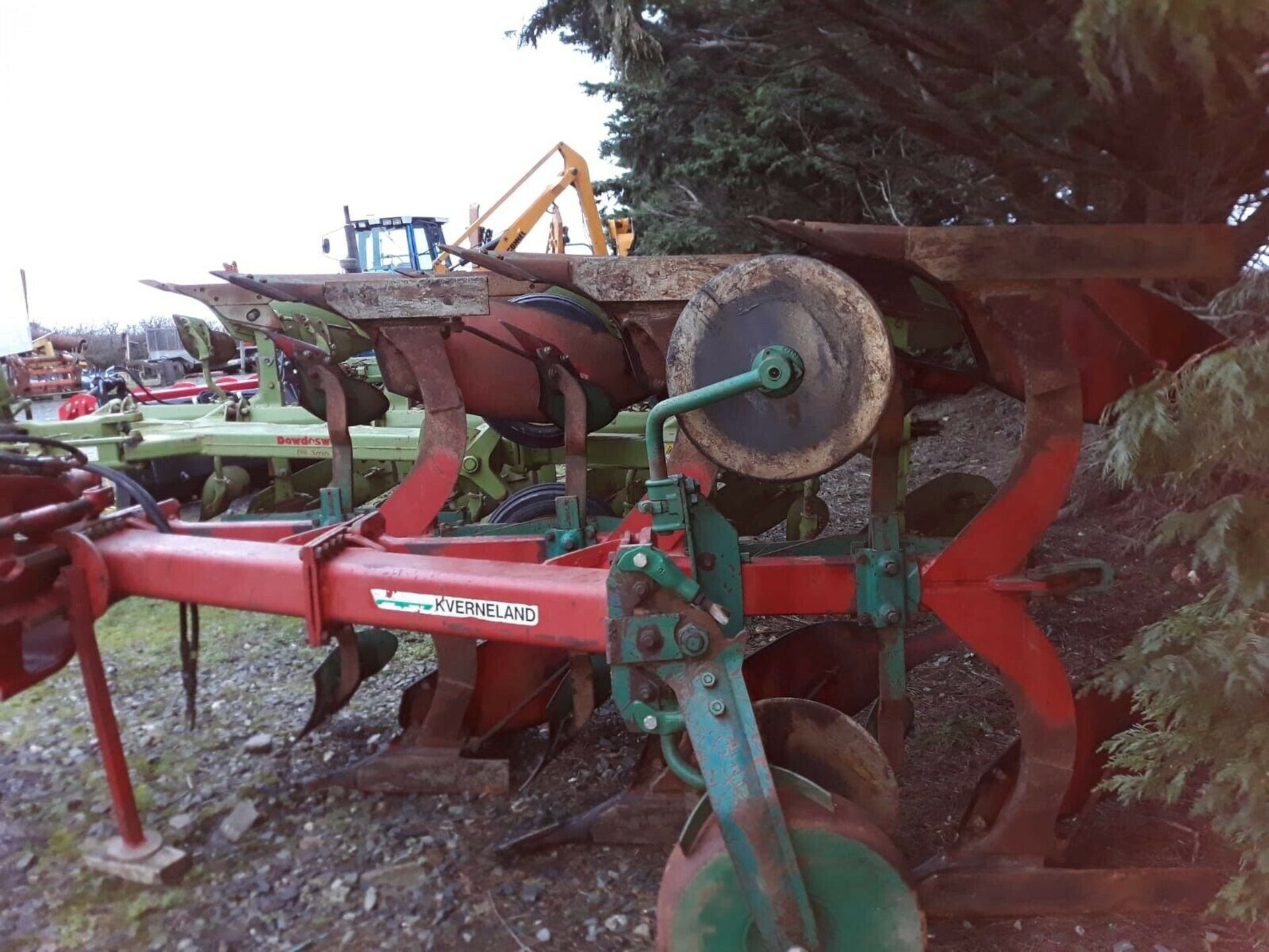 Furrow Plough Kverneland KV 3 Auto Reset With Rear Discs - Image 5 of 6