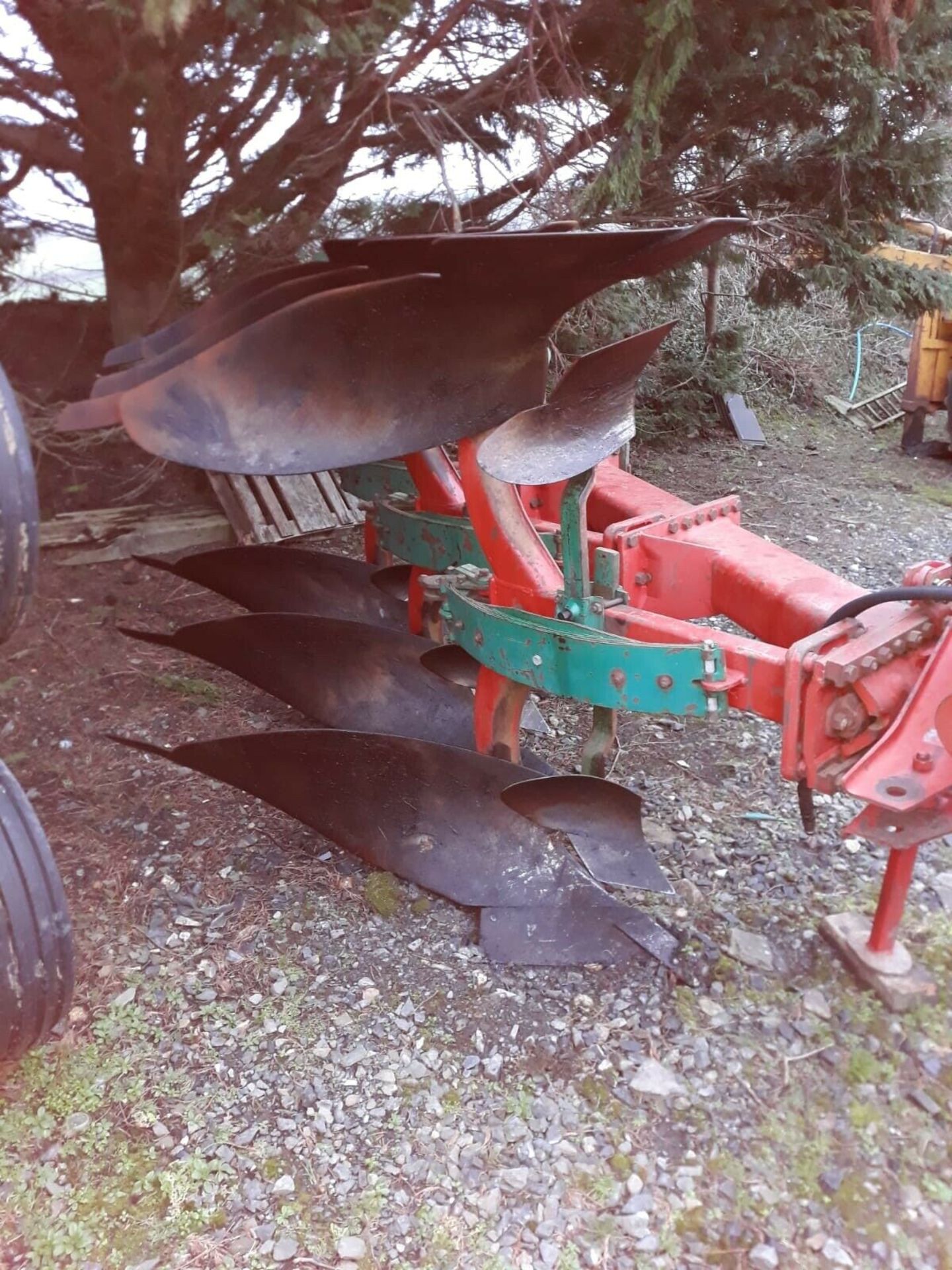 Furrow Plough Kverneland KV 3 Auto Reset With Rear Discs - Image 2 of 6