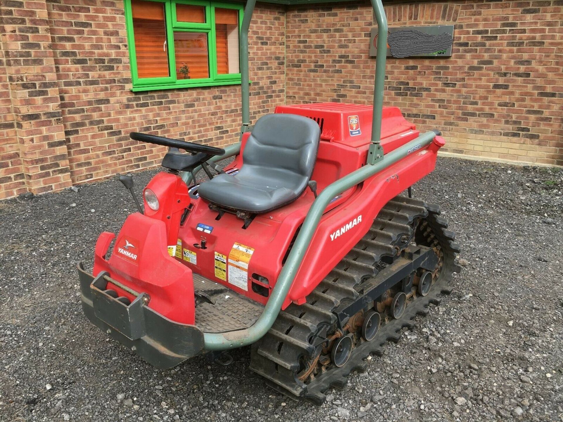 Yanmar YC18 Compact Tracked Tractor.