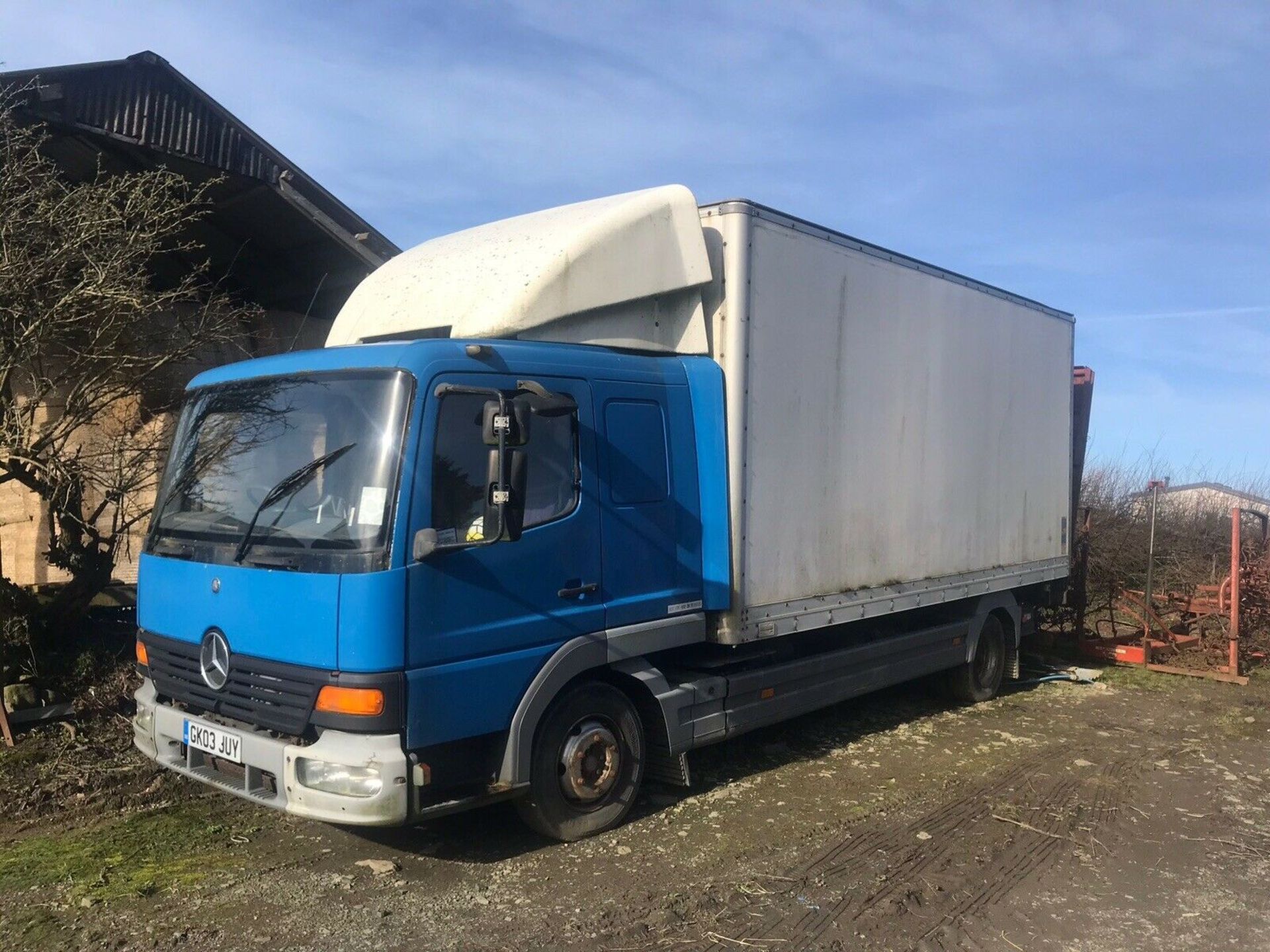 LOT WITHDRAWN 7.5 Ton Box Lorry. Mercedes.