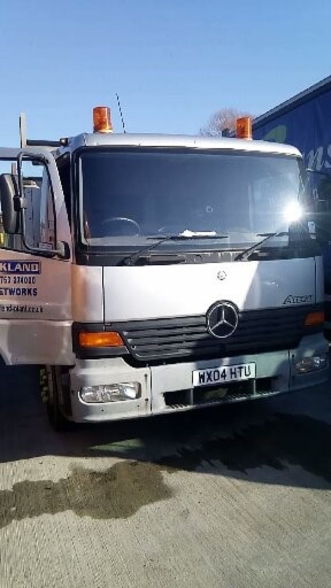 2004 Mercedes Drop Side Lorry With Palfinger Crane. - Image 13 of 14