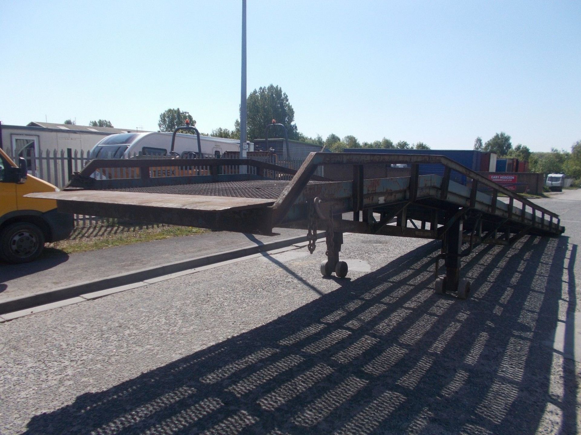 LOT WITHDRAWN loading ramp container ramps dock forklift yard mobile - Image 6 of 7