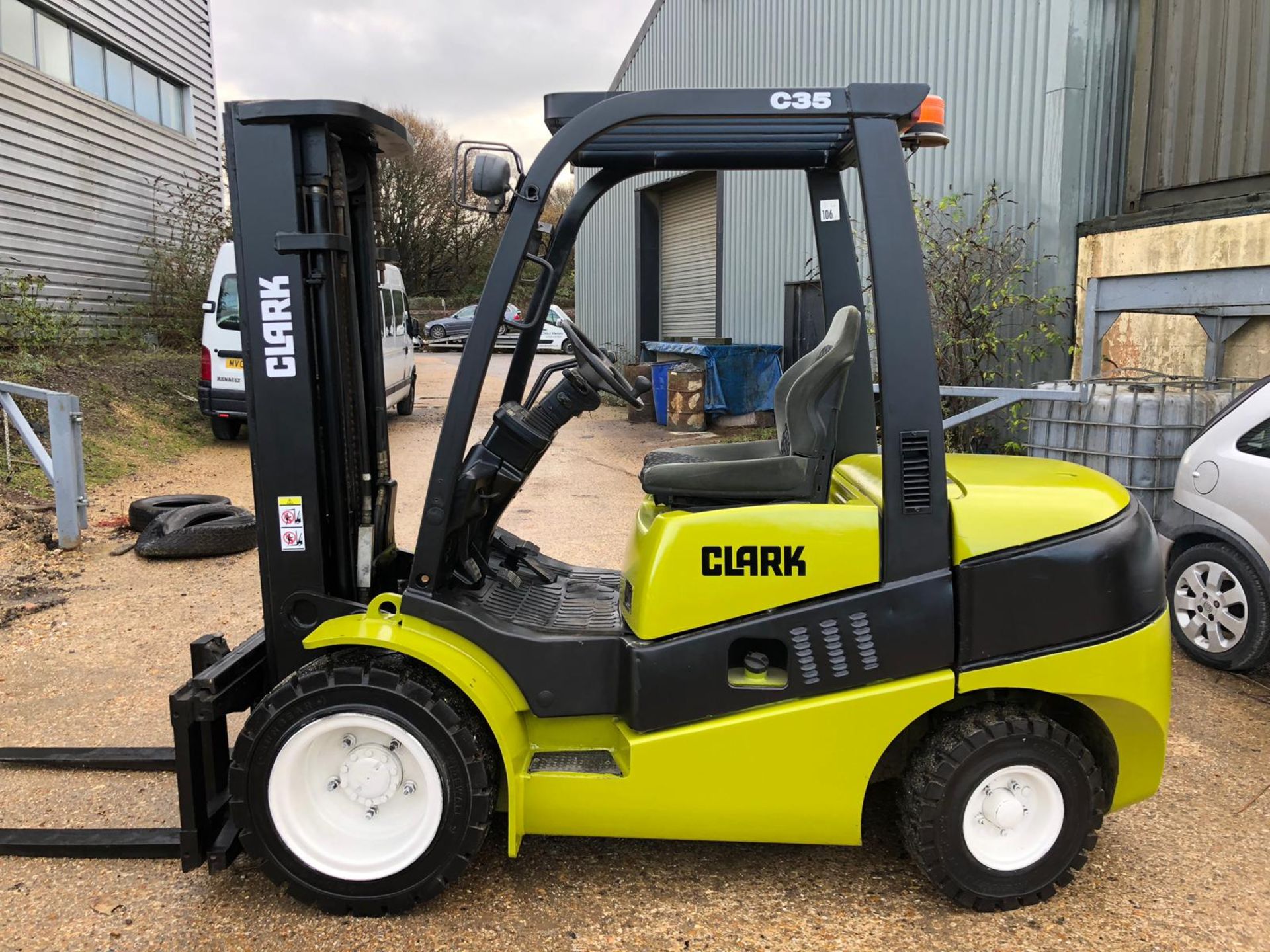 Clark 3.5 Tonne Diesel Forklift.