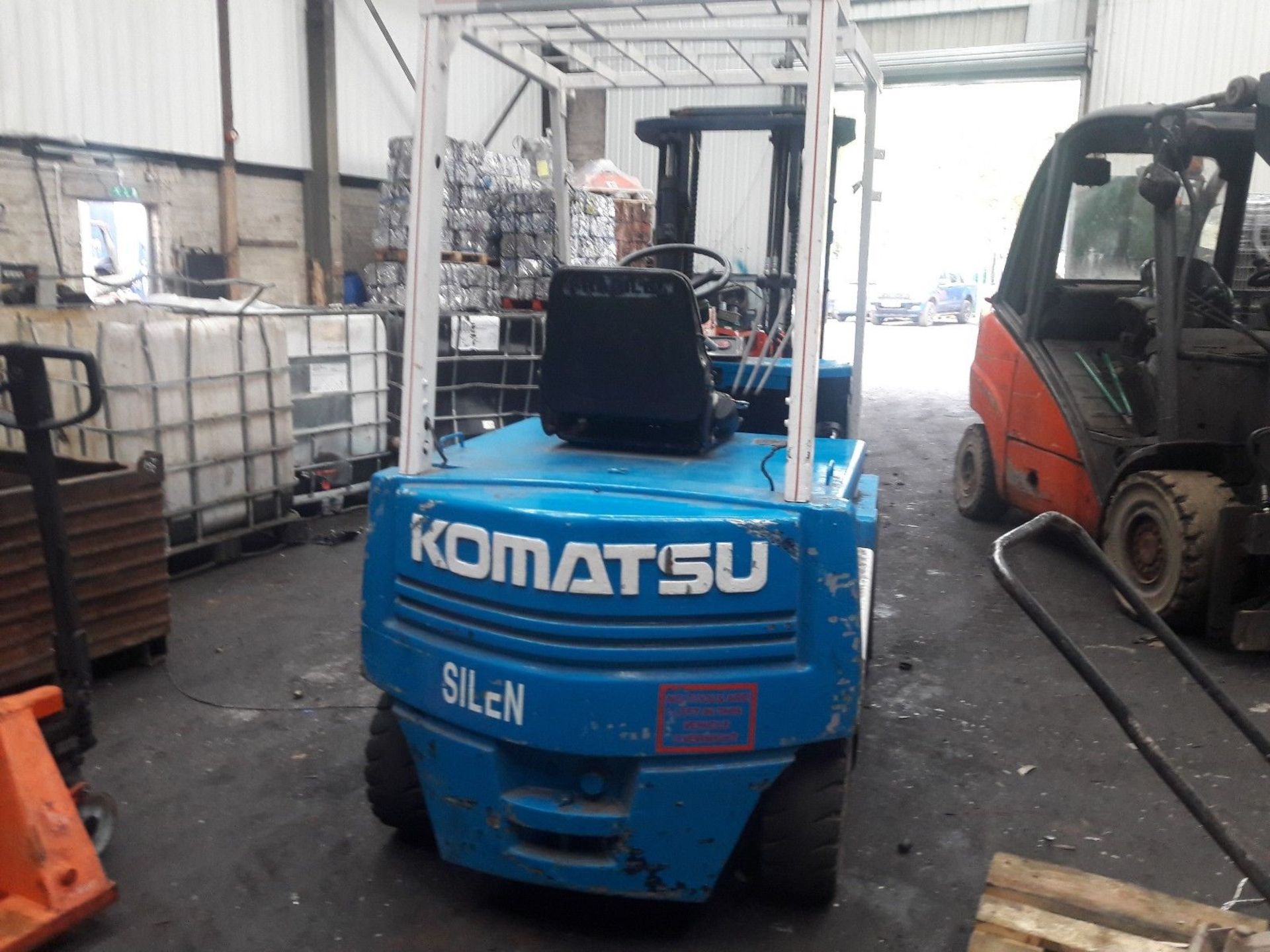 KOMATSU 2.Ton Electric Forklift Truck. - Image 4 of 6