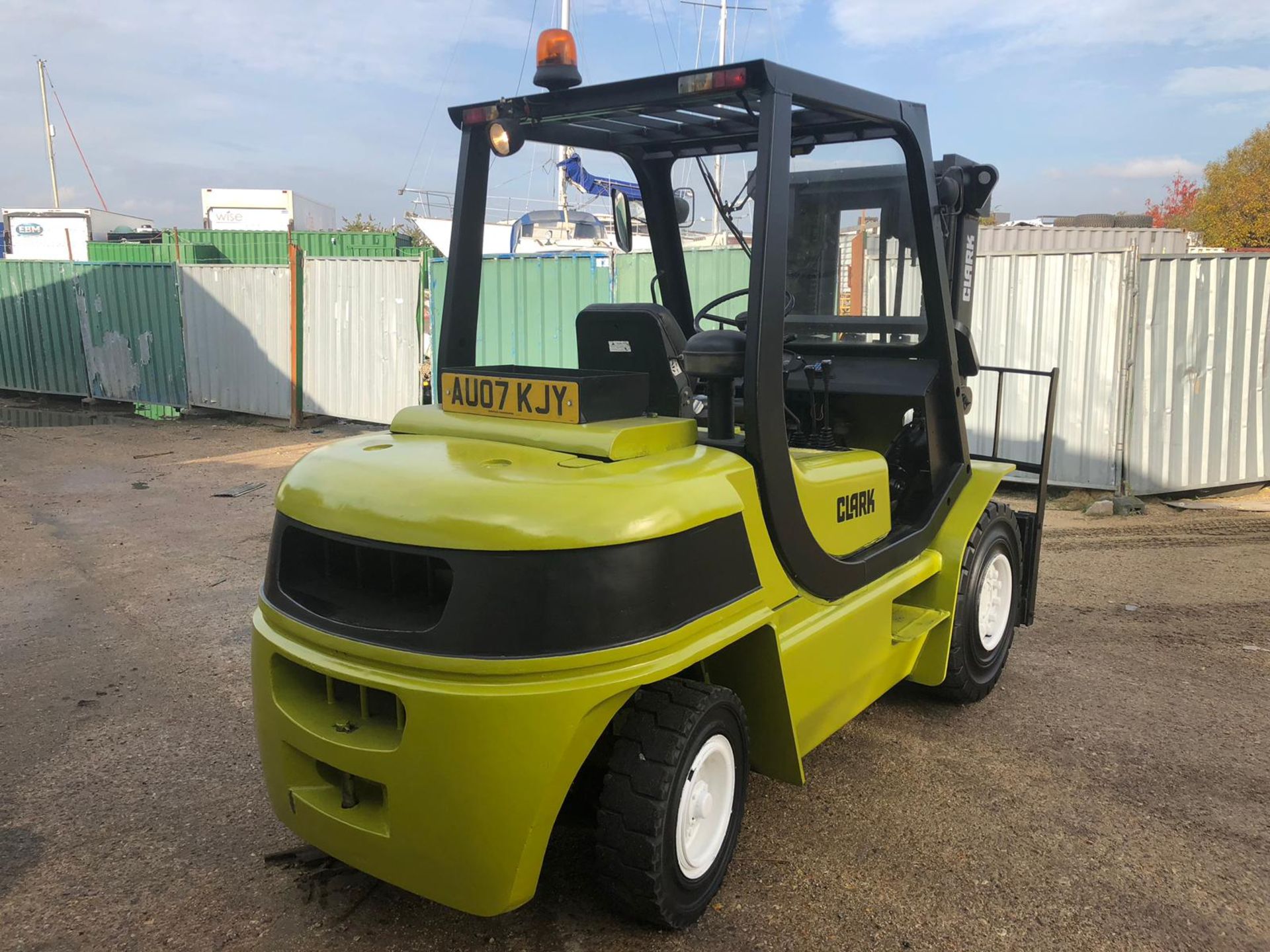 LOT WITHDRAWN | Clark 5.0 Tonne Diesel Forklift. - Image 2 of 3