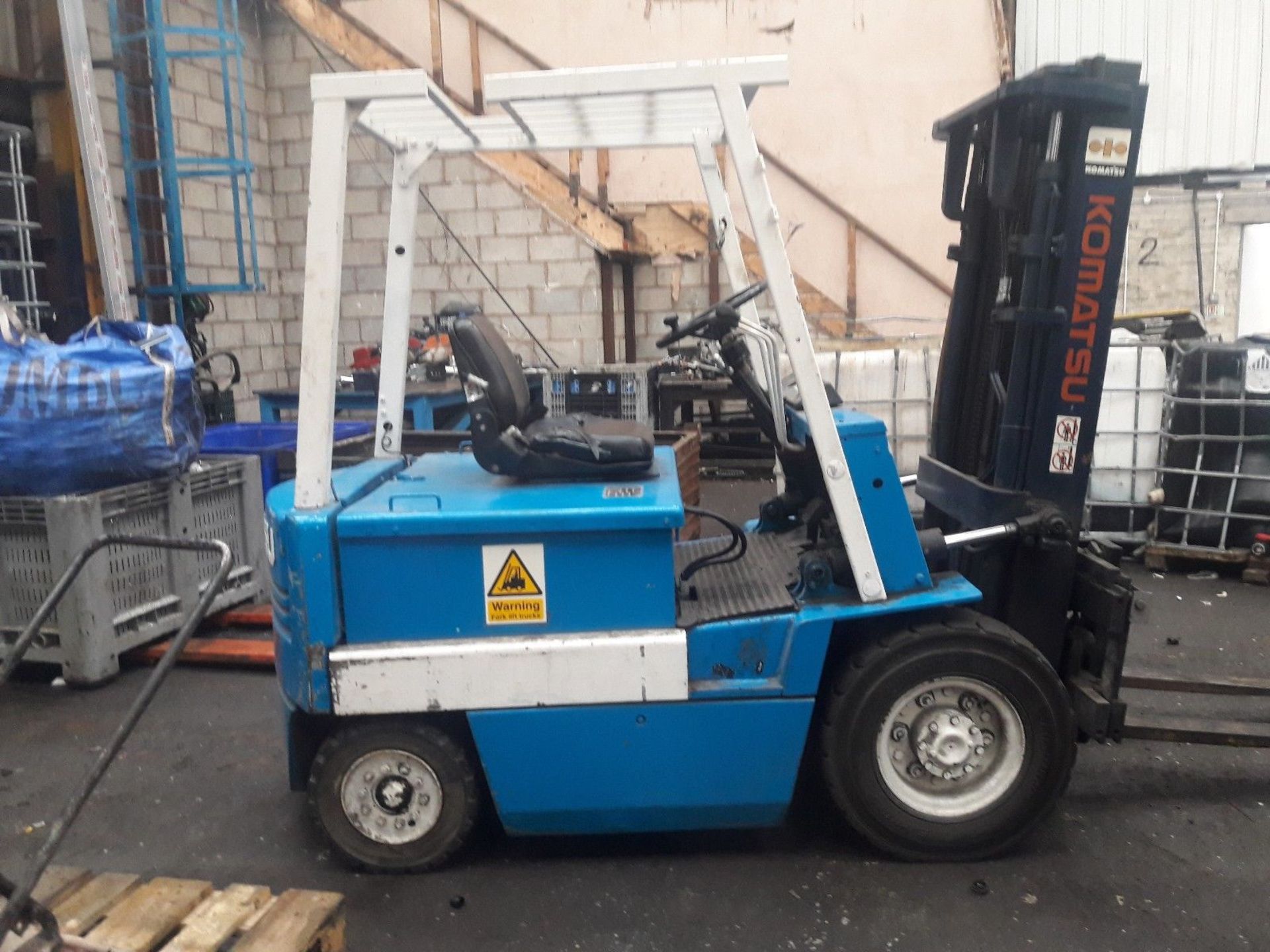 KOMATSU 2.Ton Electric Forklift Truck.