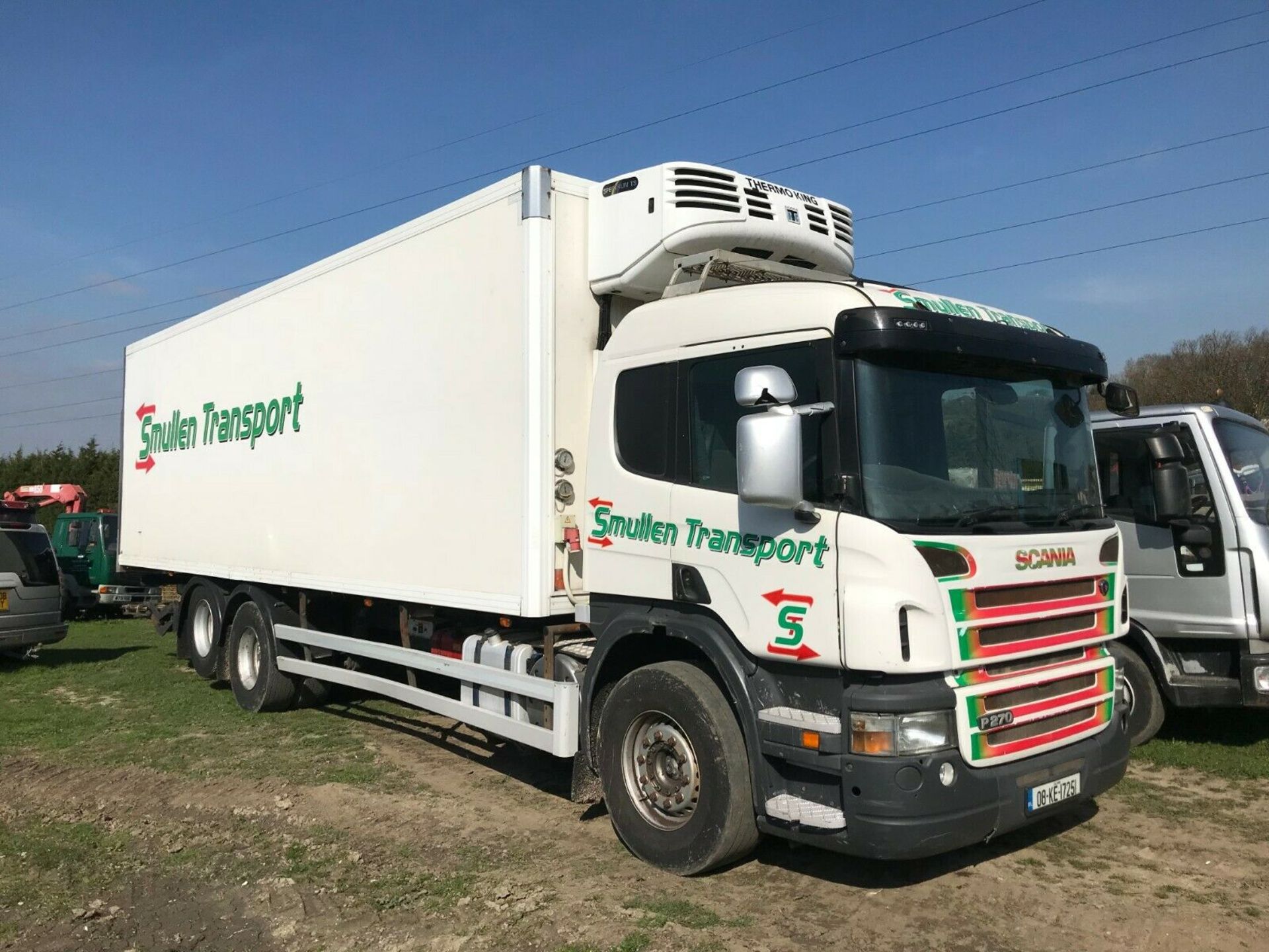 SCANIA 6X2 FRIDGE BOXVAN WAGON / LORRY / TRUCK. YEAR 2008