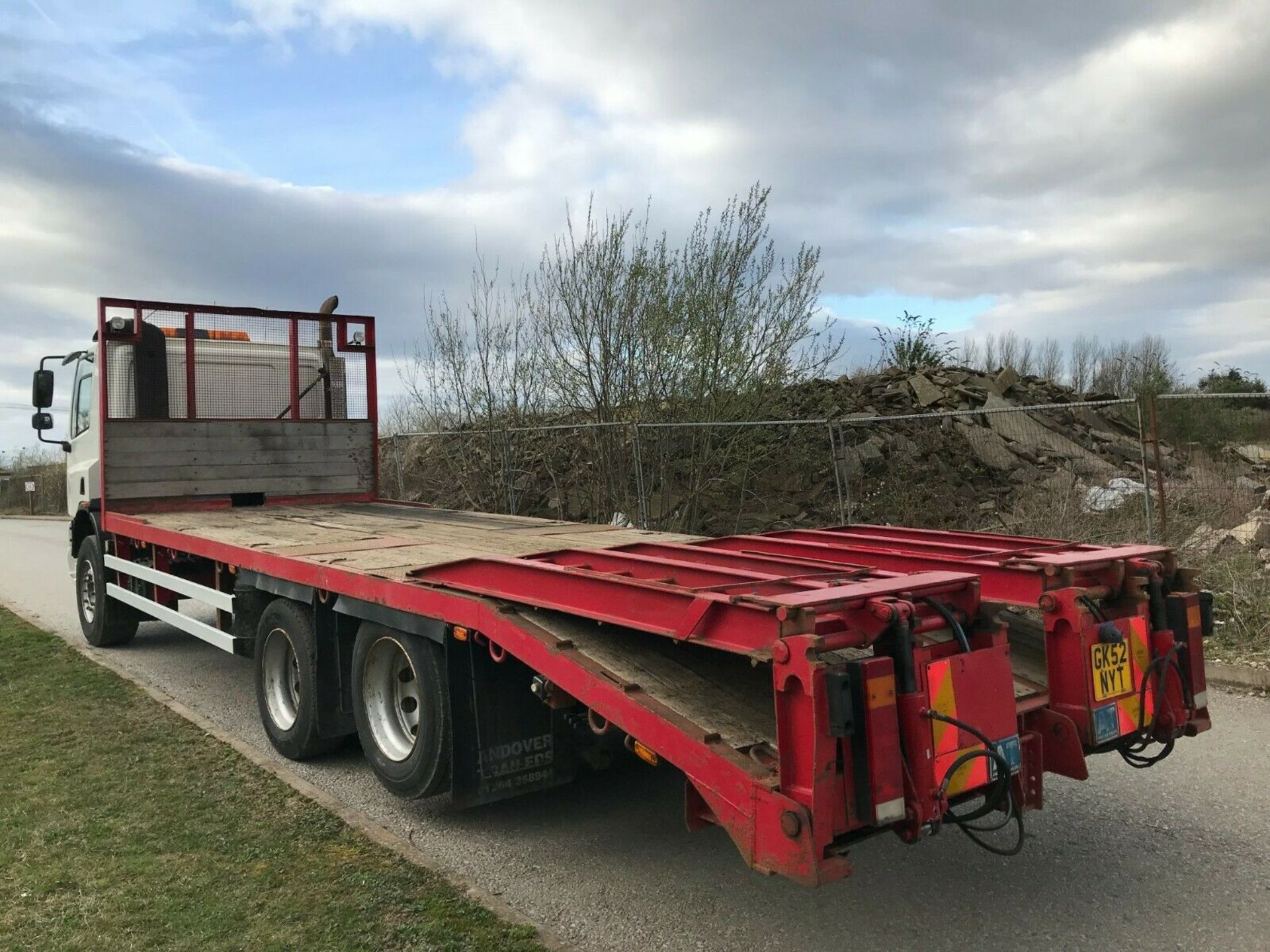 DAF 75 6X2 PLANT WAGON/ LORRY RECOVERY TRUCK ANDOVER BODY BEAVERTAIL - Image 4 of 10