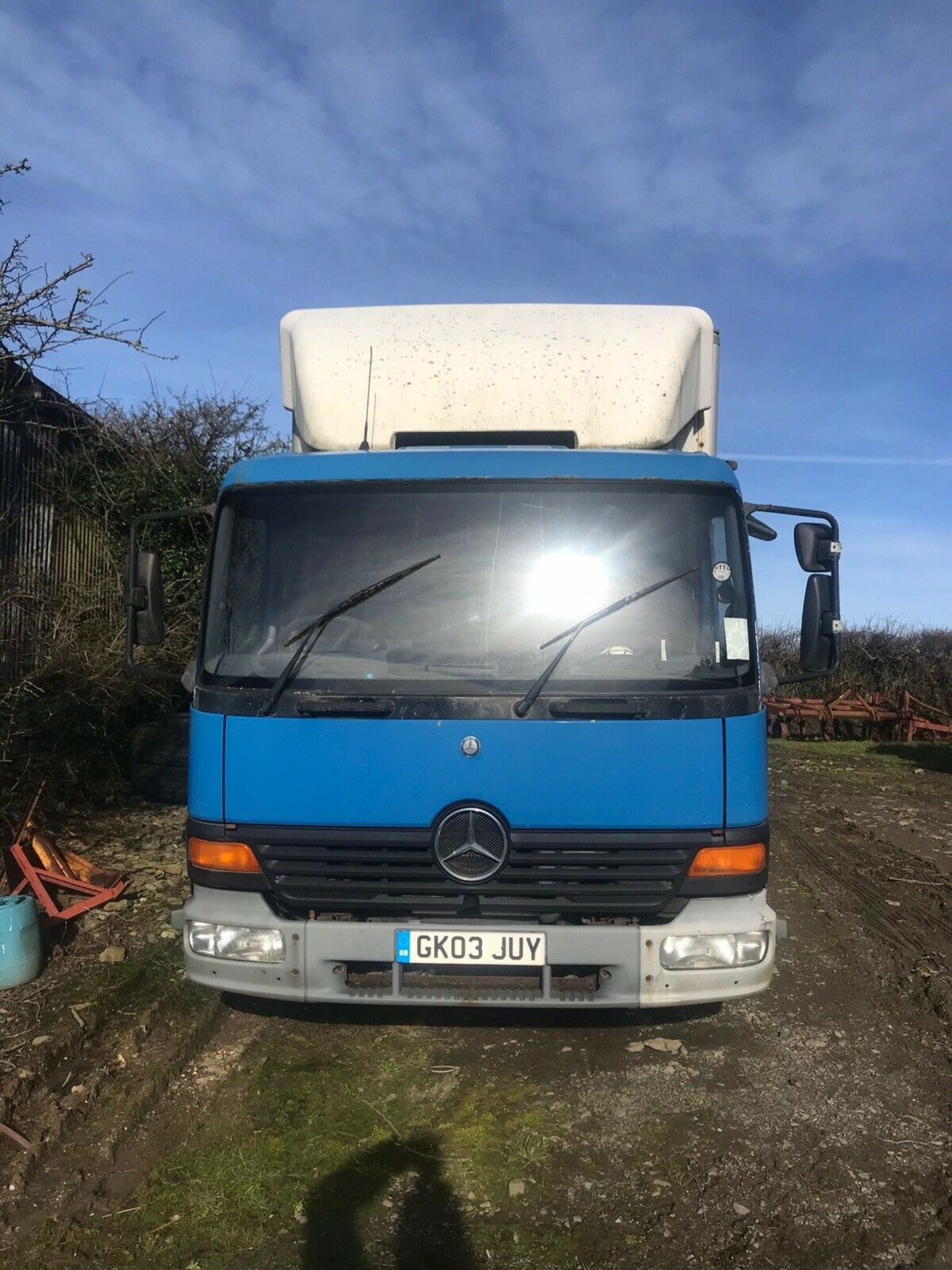 LOT WITHDRAWN 7.5 Ton Box Lorry. Mercedes. - Image 2 of 4