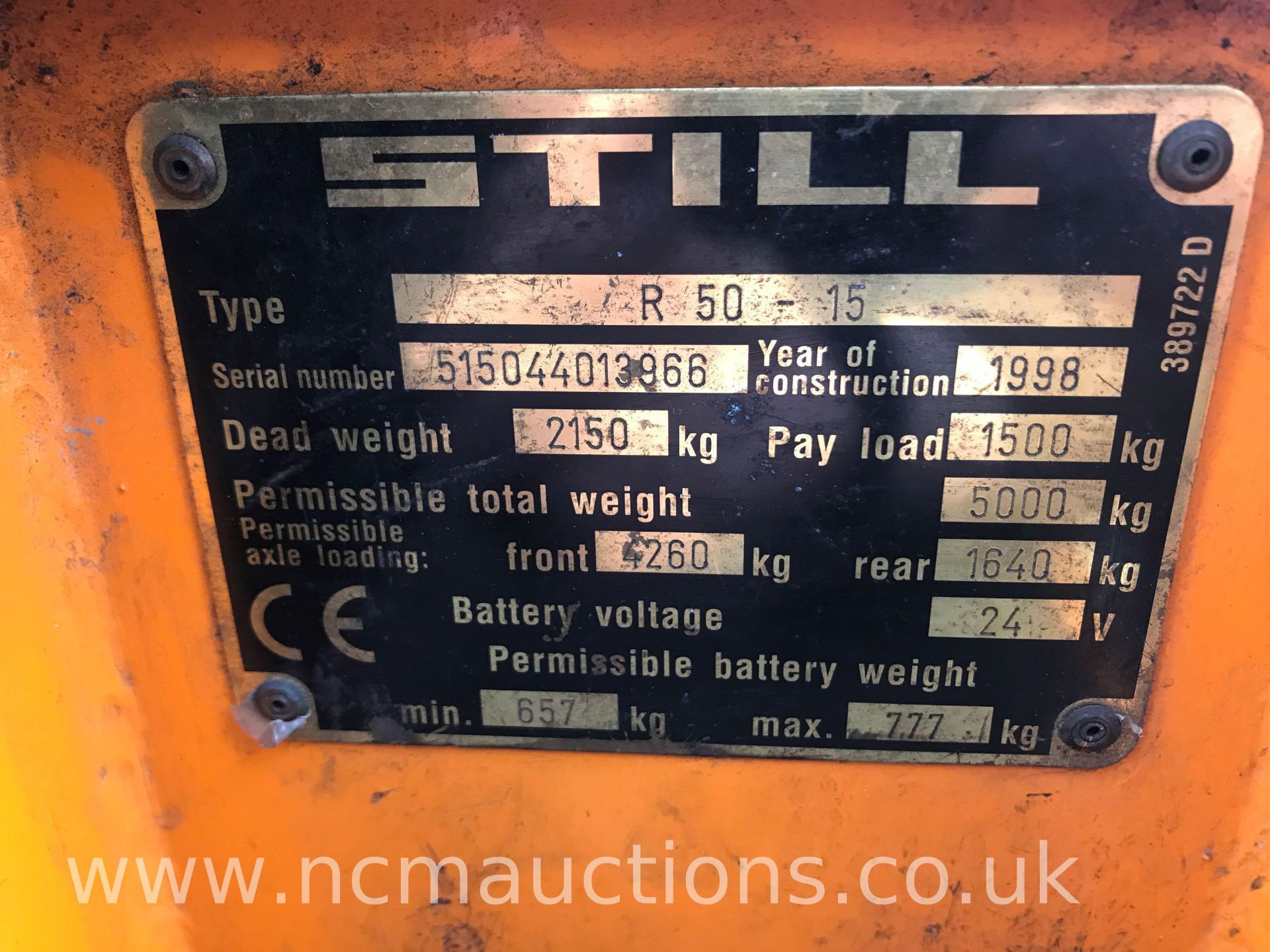 Forklift Still R50-15 - Image 15 of 17