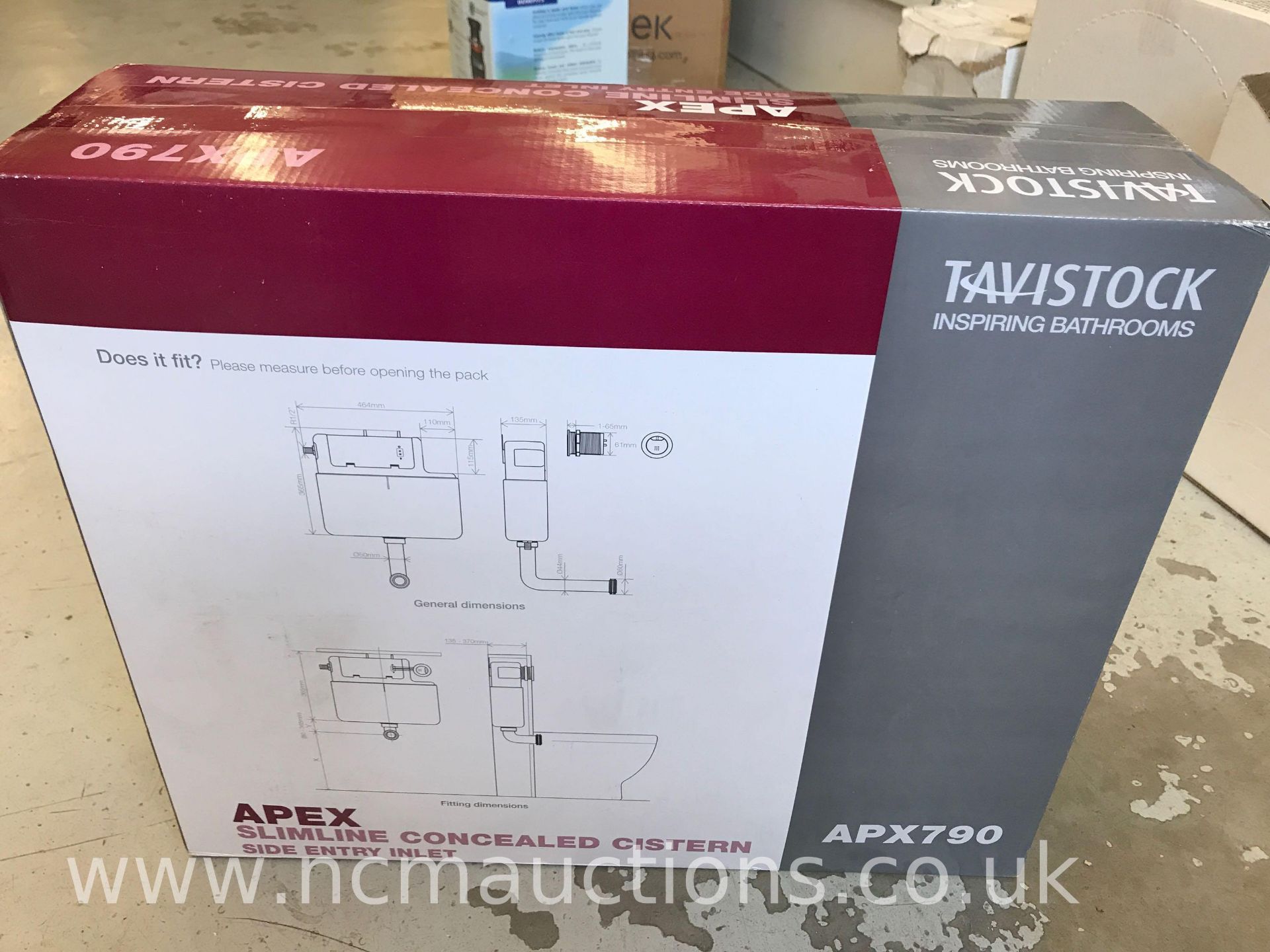 Slimline concealed cistern - Image 2 of 2