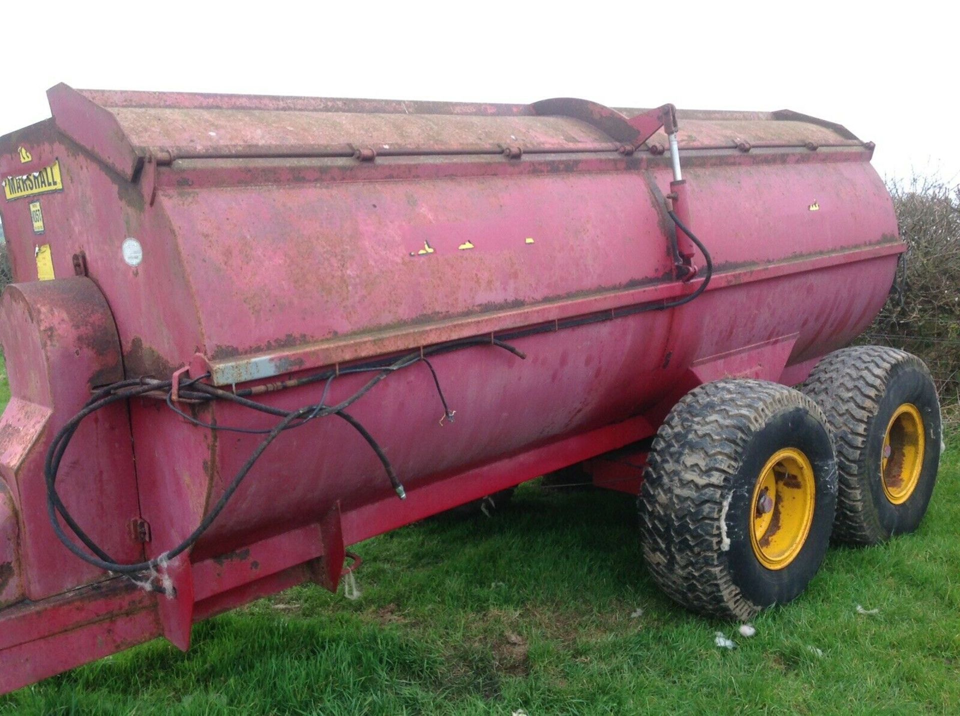 Rotor Dung Spreader Marshall 105T. - Image 3 of 4