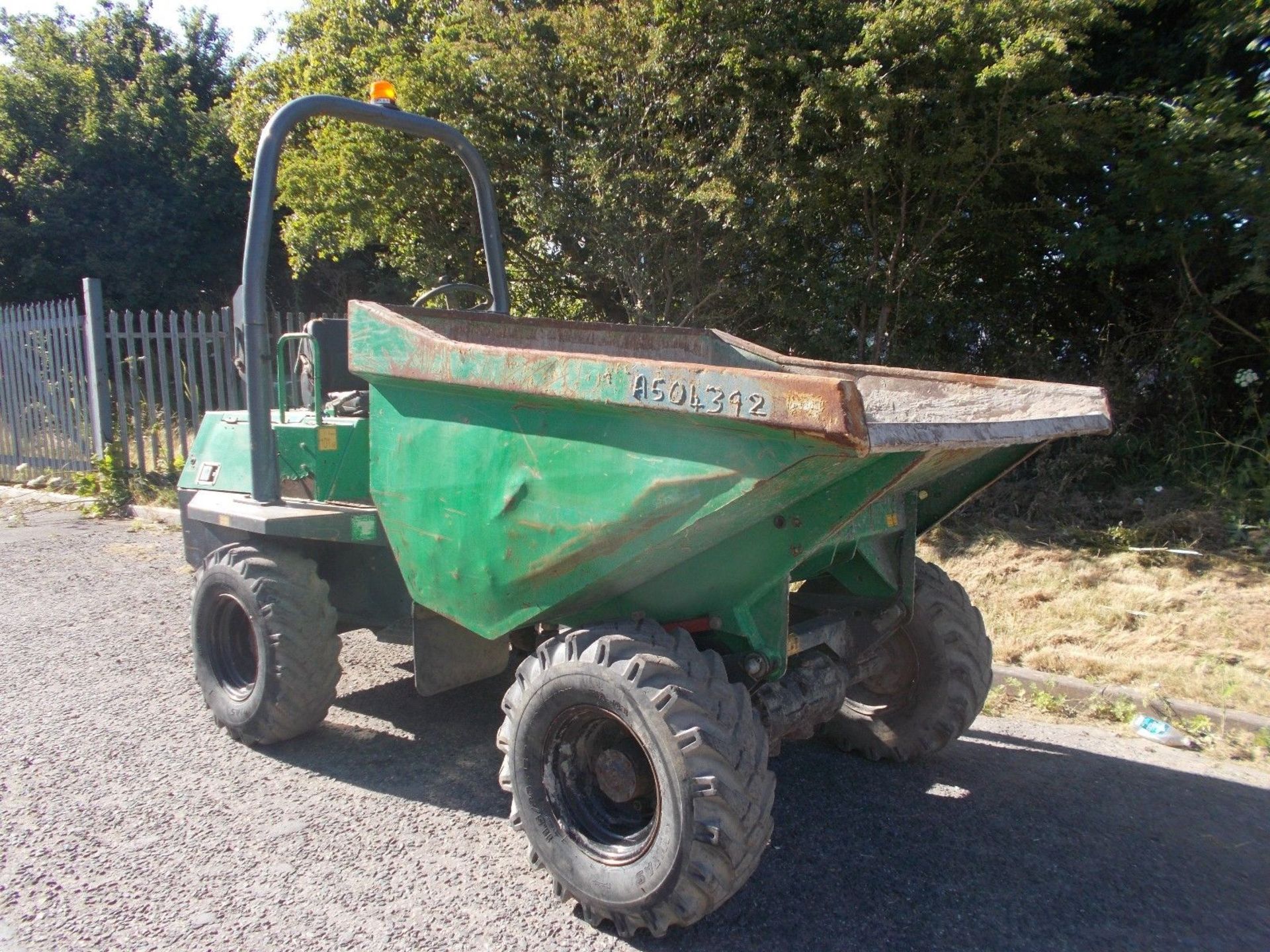 Benford Terex 3 Ton Straight Tip Dumper - Image 5 of 9