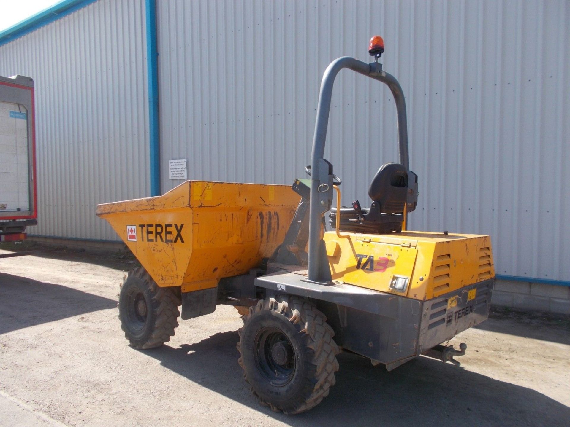 Benford Terex TA3 3 Ton Straight Tip Dumper - Image 2 of 10