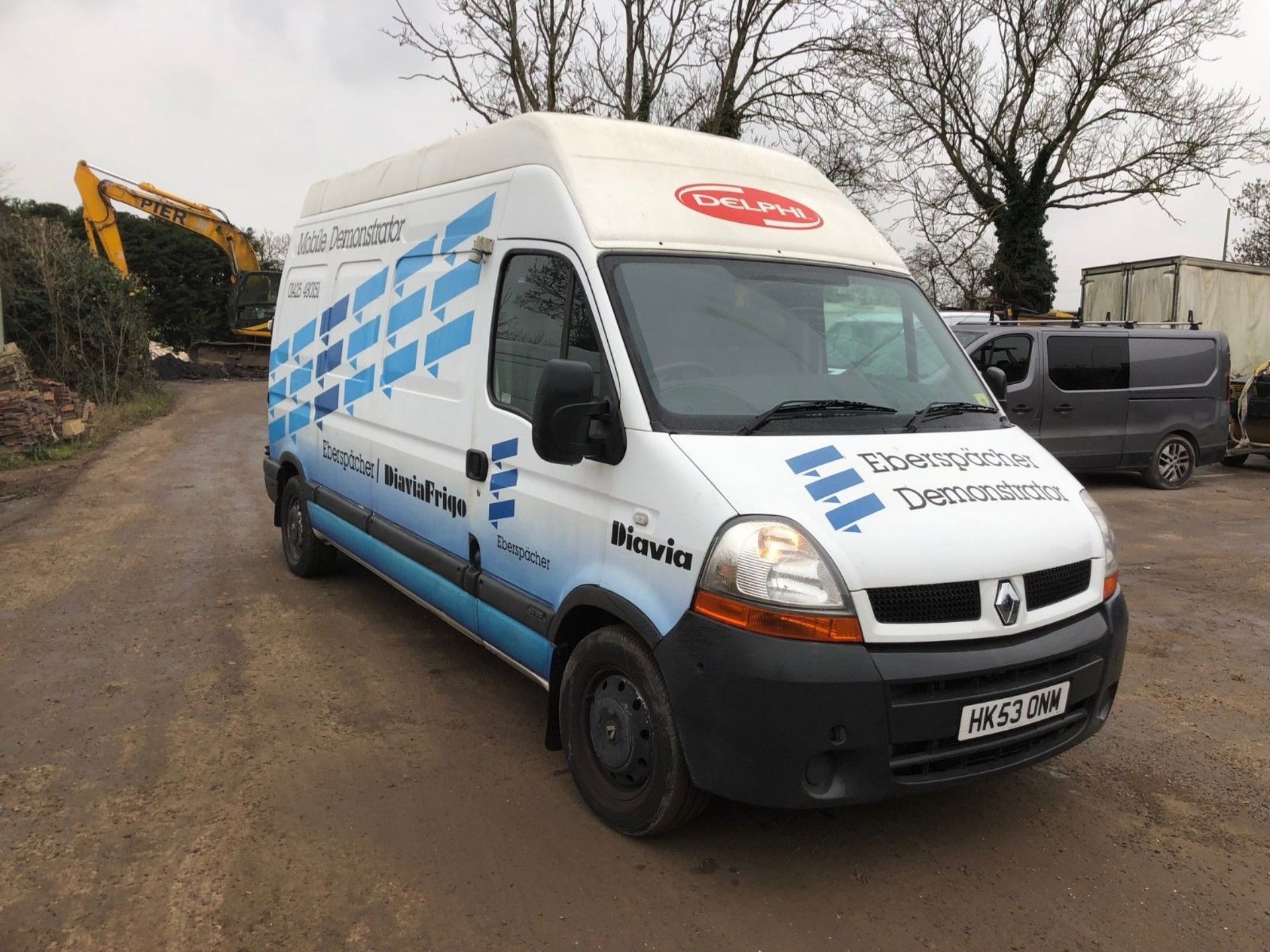 53 Plate Renault Master 2.5 Diesel Fridge Van