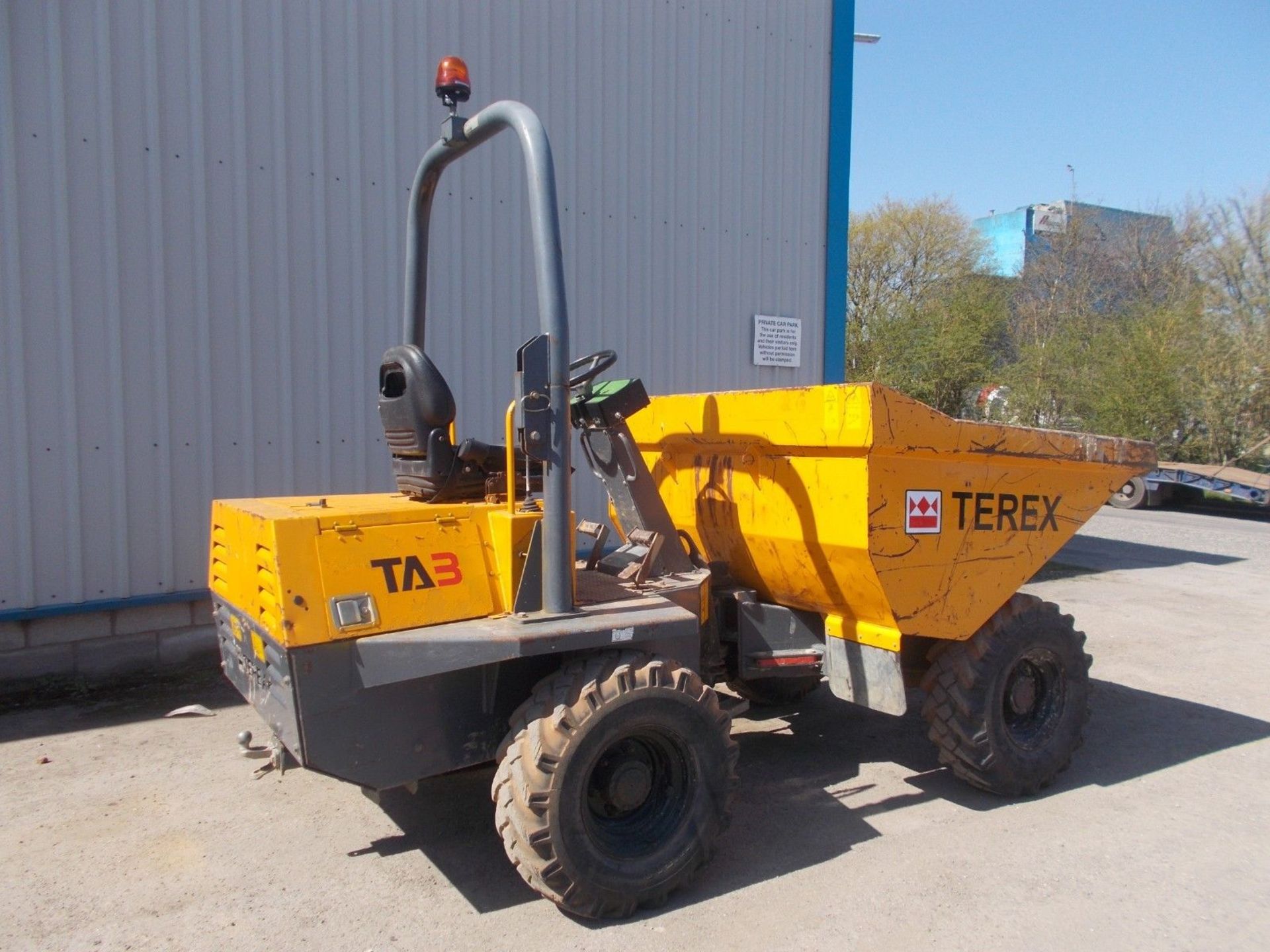 Benford Terex TA3 3 Ton Straight Tip Dumper - Image 9 of 10