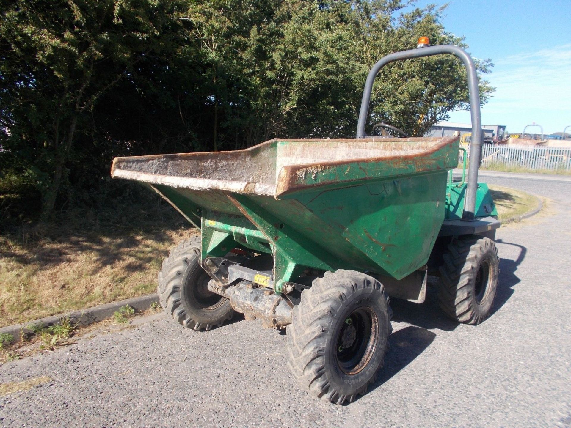 Benford Terex 3 Ton Straight Tip Dumper - Image 2 of 9