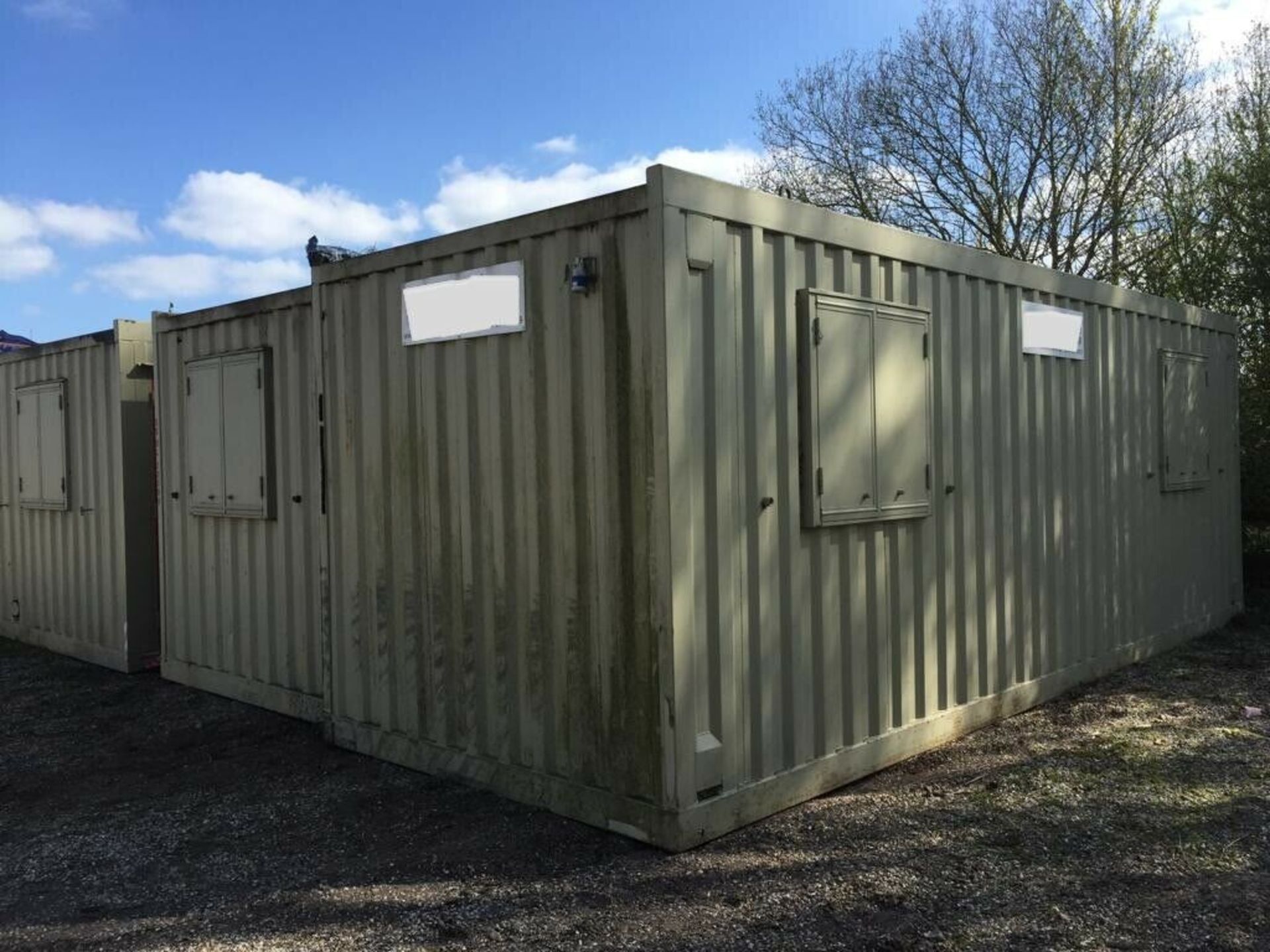 Modular Anti Vandal Steel Office Building.