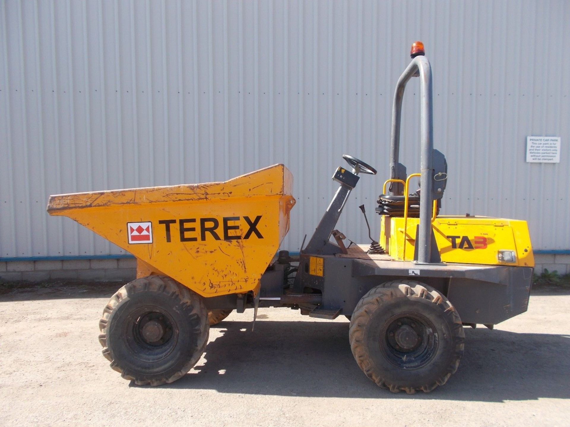 Benford Terex TA3 3 Ton Straight Tip Dumper