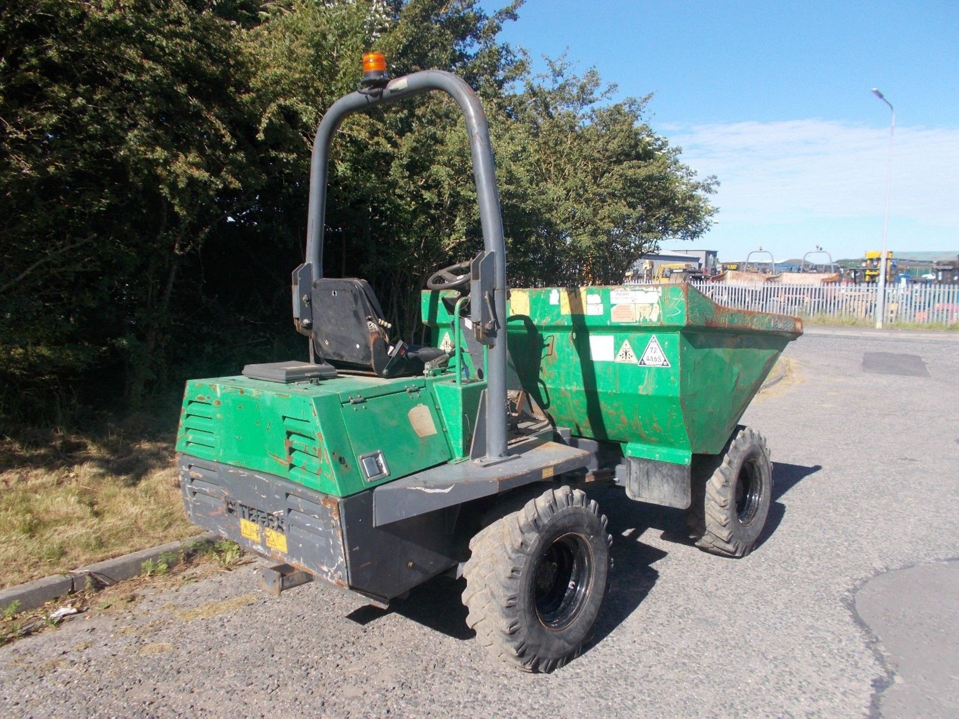 Benford Terex 3 Ton Straight Tip Dumper - Image 8 of 9