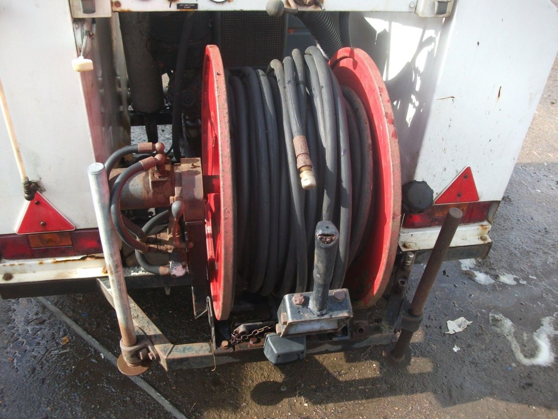 Hydraulic Driven Hose Reel For Pressure Washer / Jetter