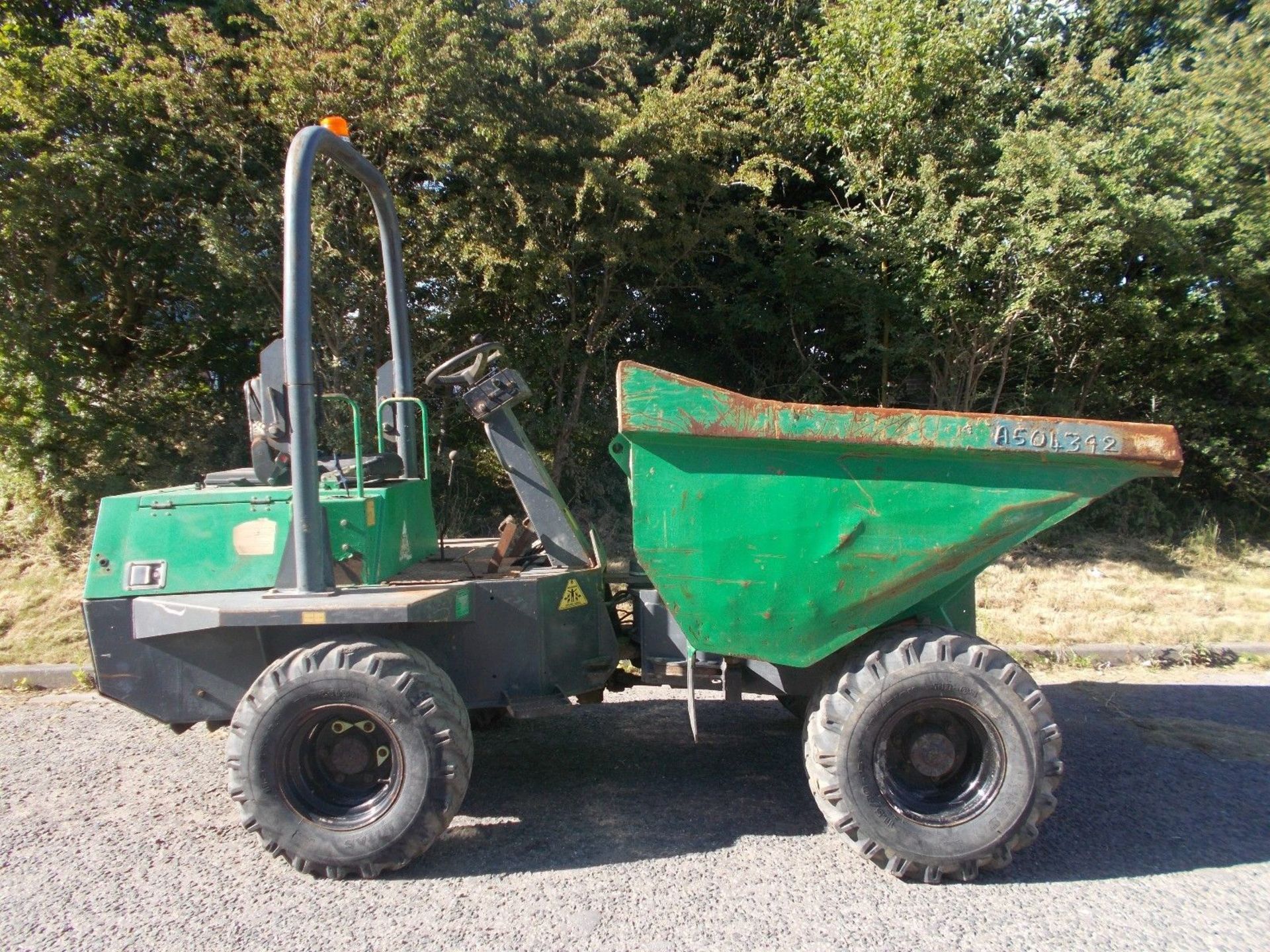 Benford Terex 3 Ton Straight Tip Dumper