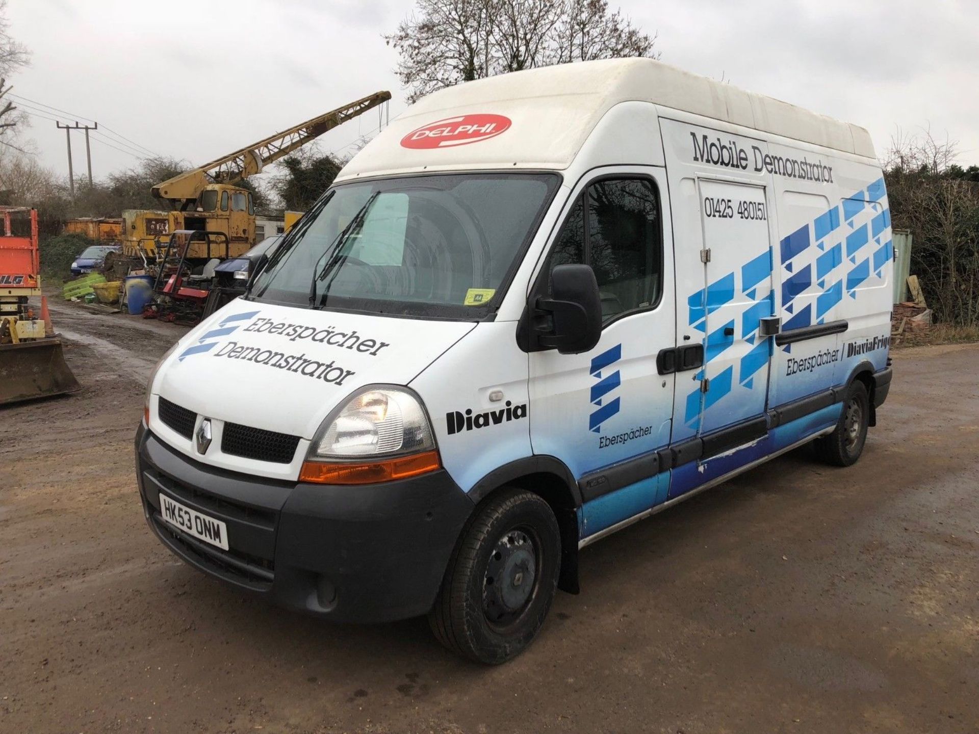 53 Plate Renault Master 2.5 Diesel Fridge Van - Image 2 of 8