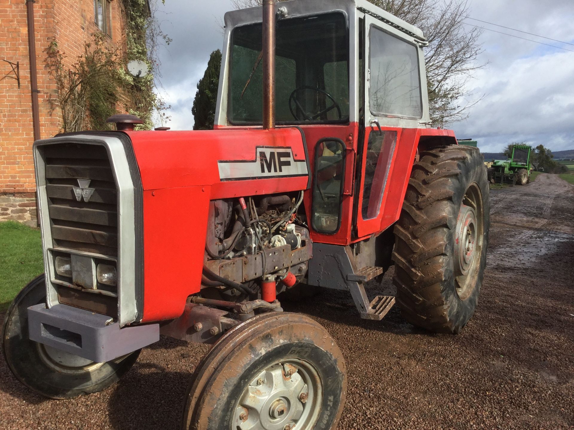 Tractor Massey Ferguson 595, p.t.o