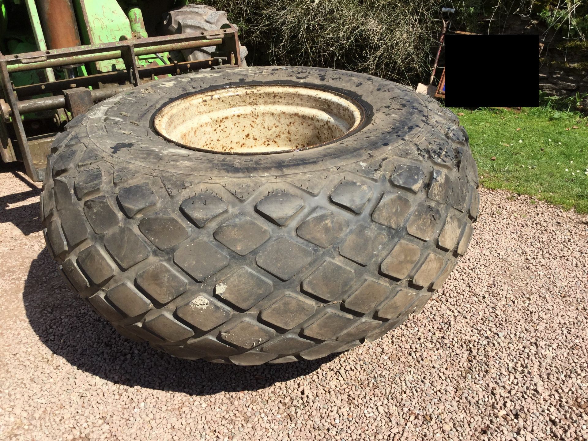 One Grass Wheel and Tyre - Image 3 of 4