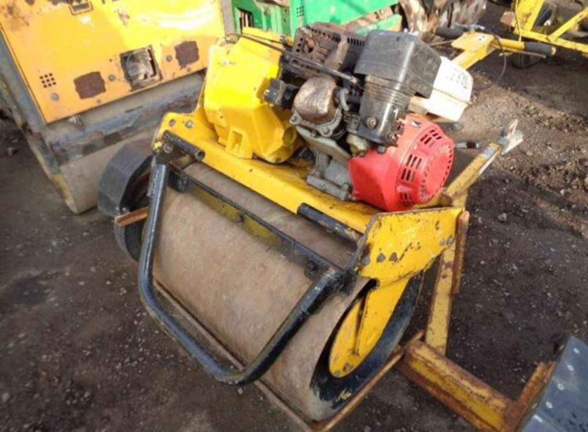 Bomag BW55E Pedestrian Roller & Trailer