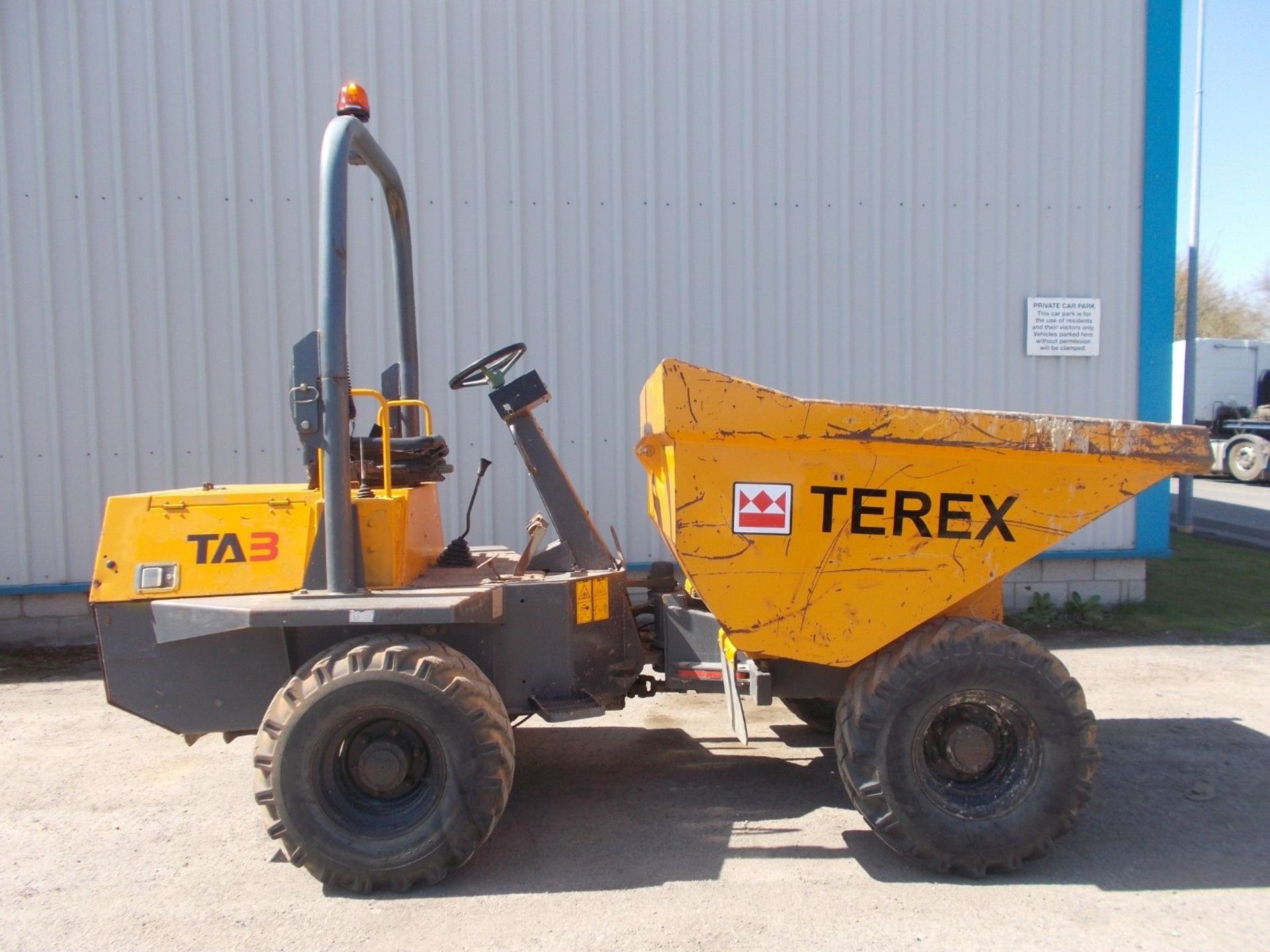 Benford Terex TA3 3 Ton Straight Tip Dumper - Image 5 of 10