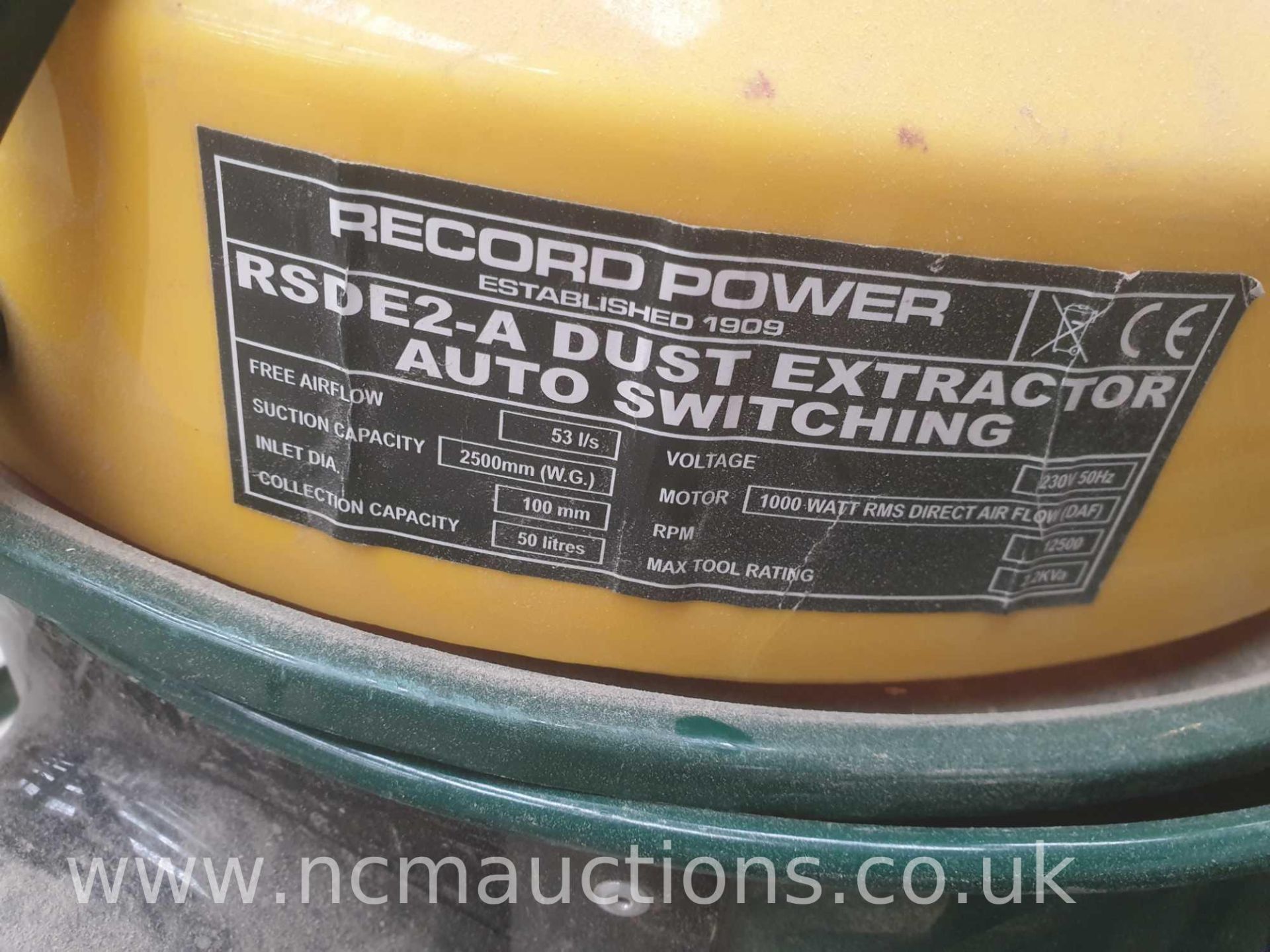 Pallet containing 3 record power dust extractors - Image 3 of 6