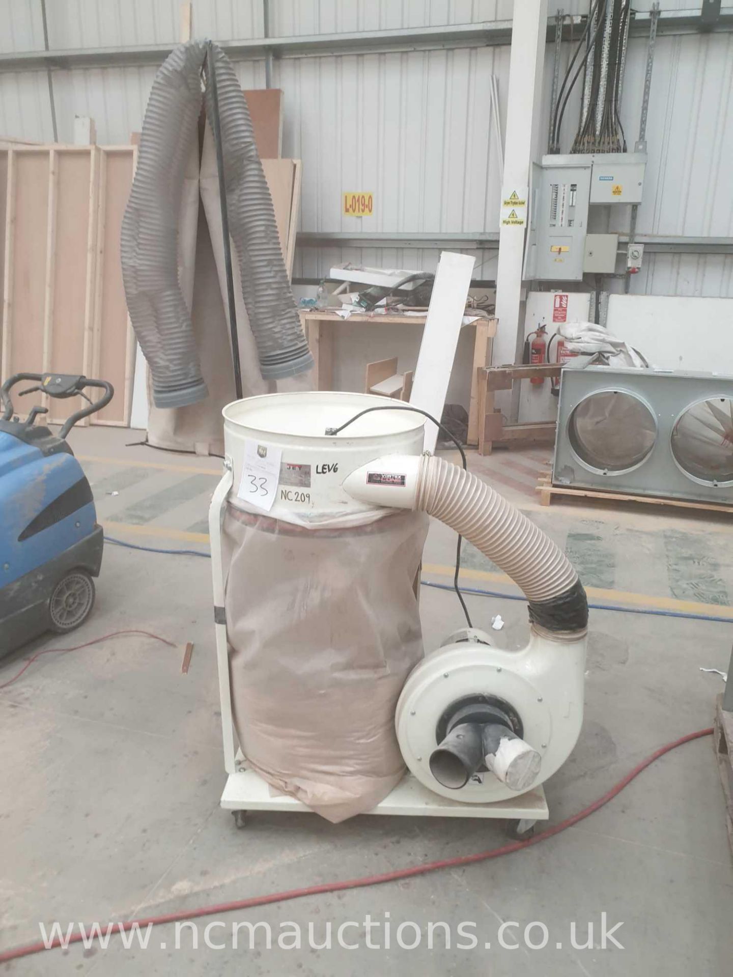 Jet dust extraction unit 240 V