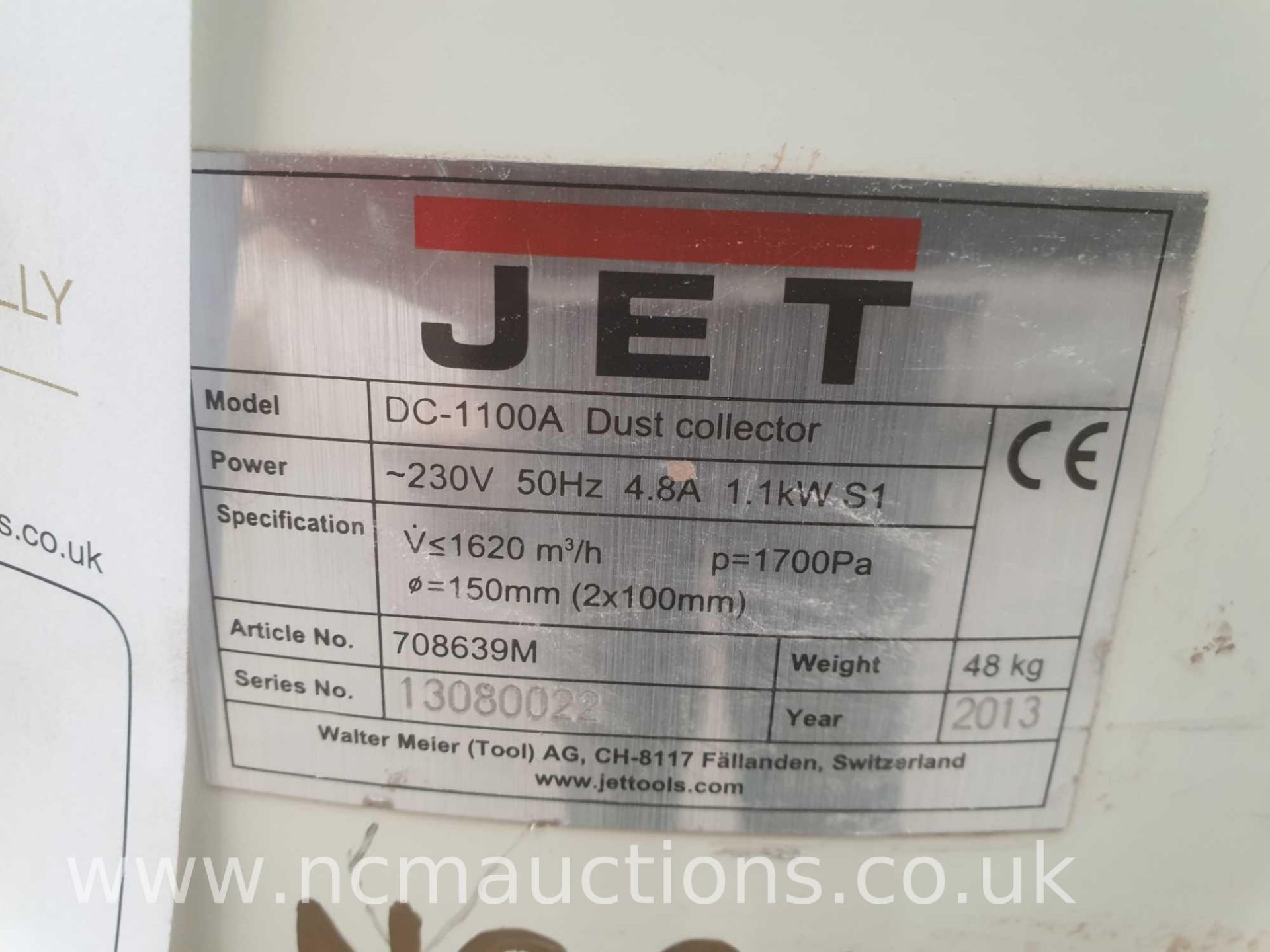 Jet dust extraction unit 240 V - Image 3 of 3