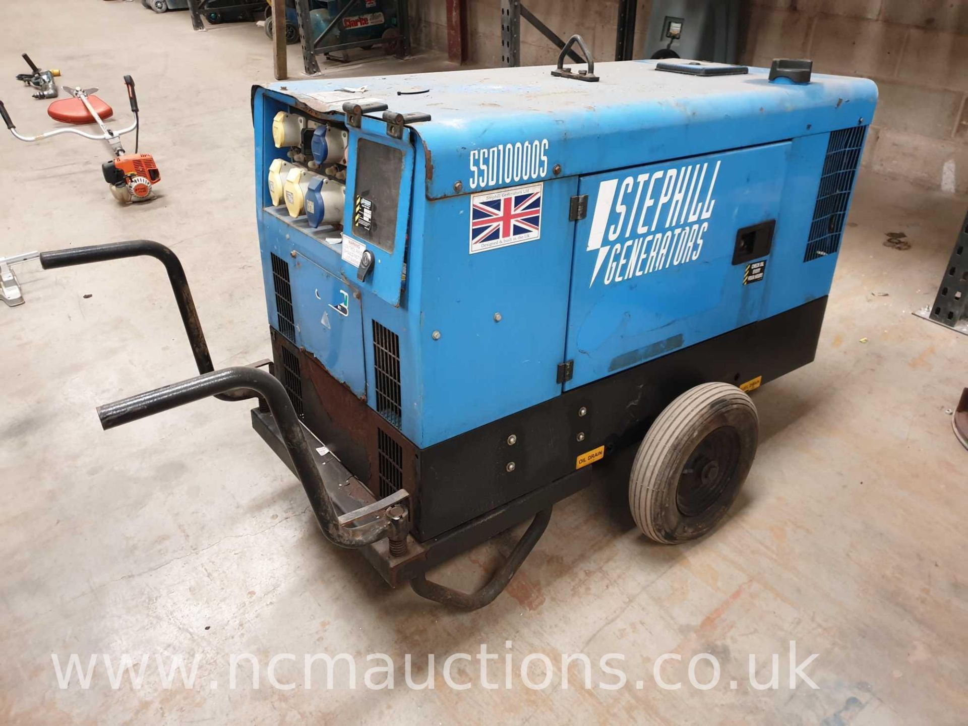 Stephill 10kva generator ssd10000s - Image 2 of 4