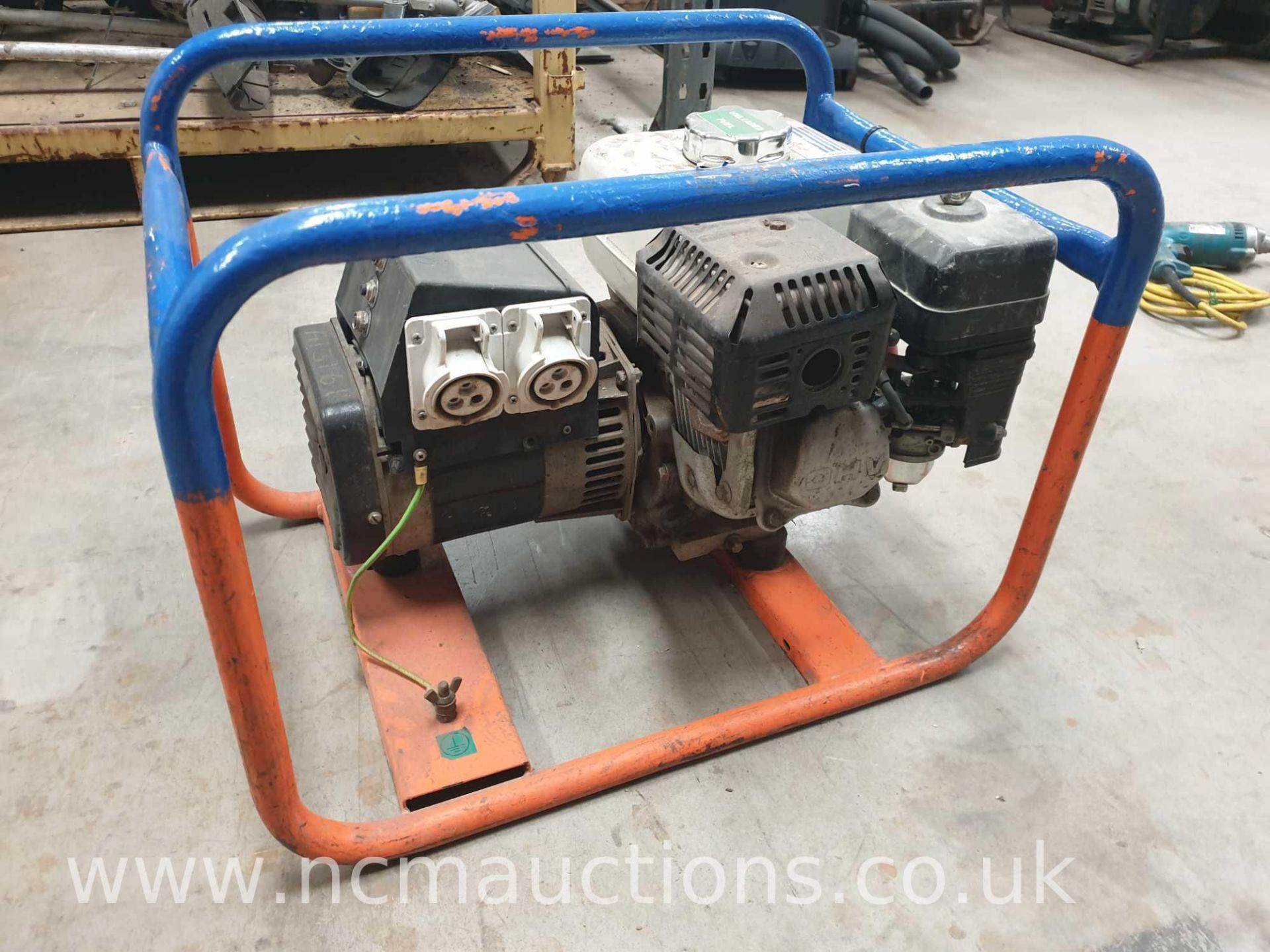 Honda powered 110v petrol generator