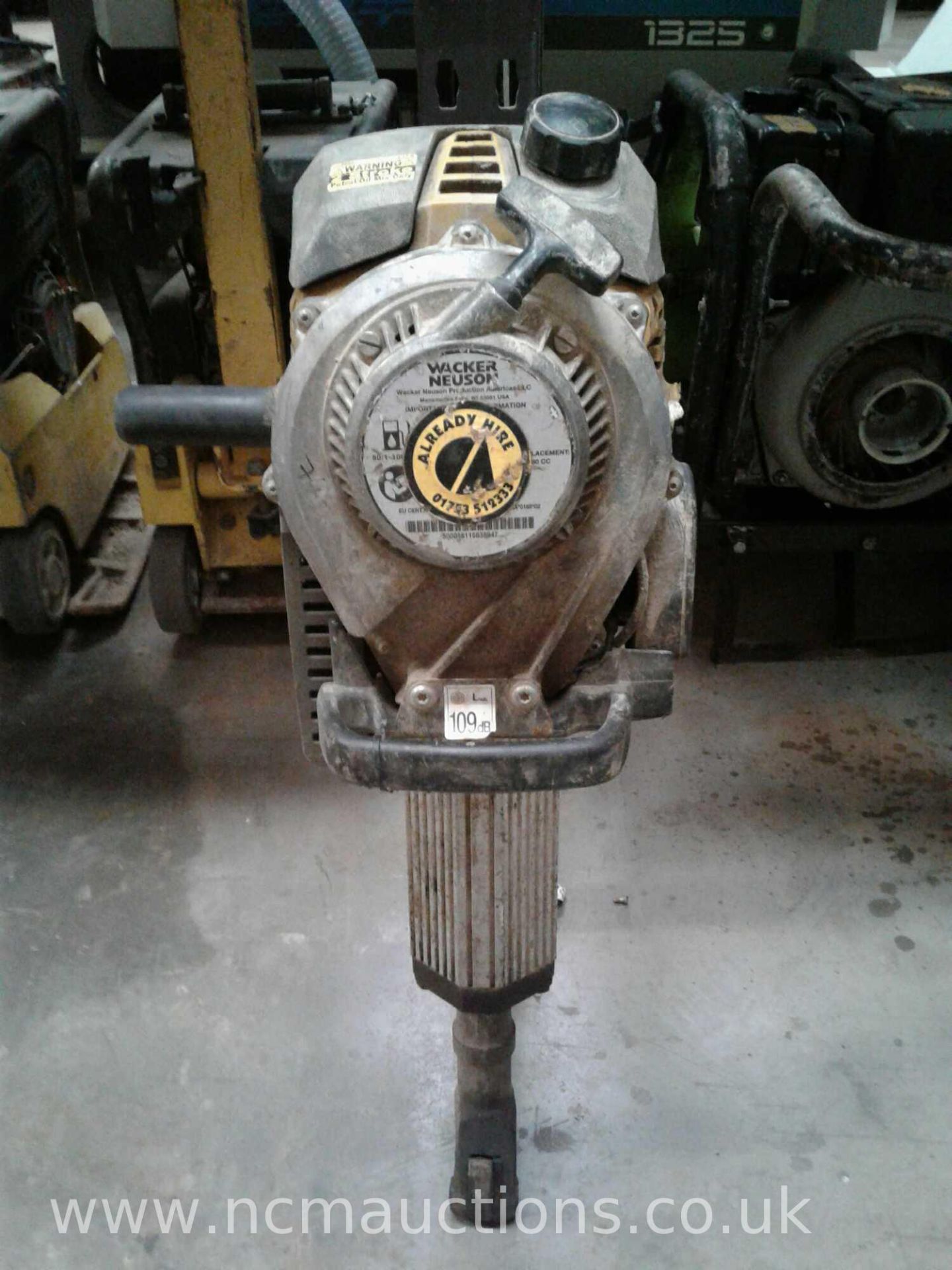 Wacker neuson BH55 petrol powered breaker