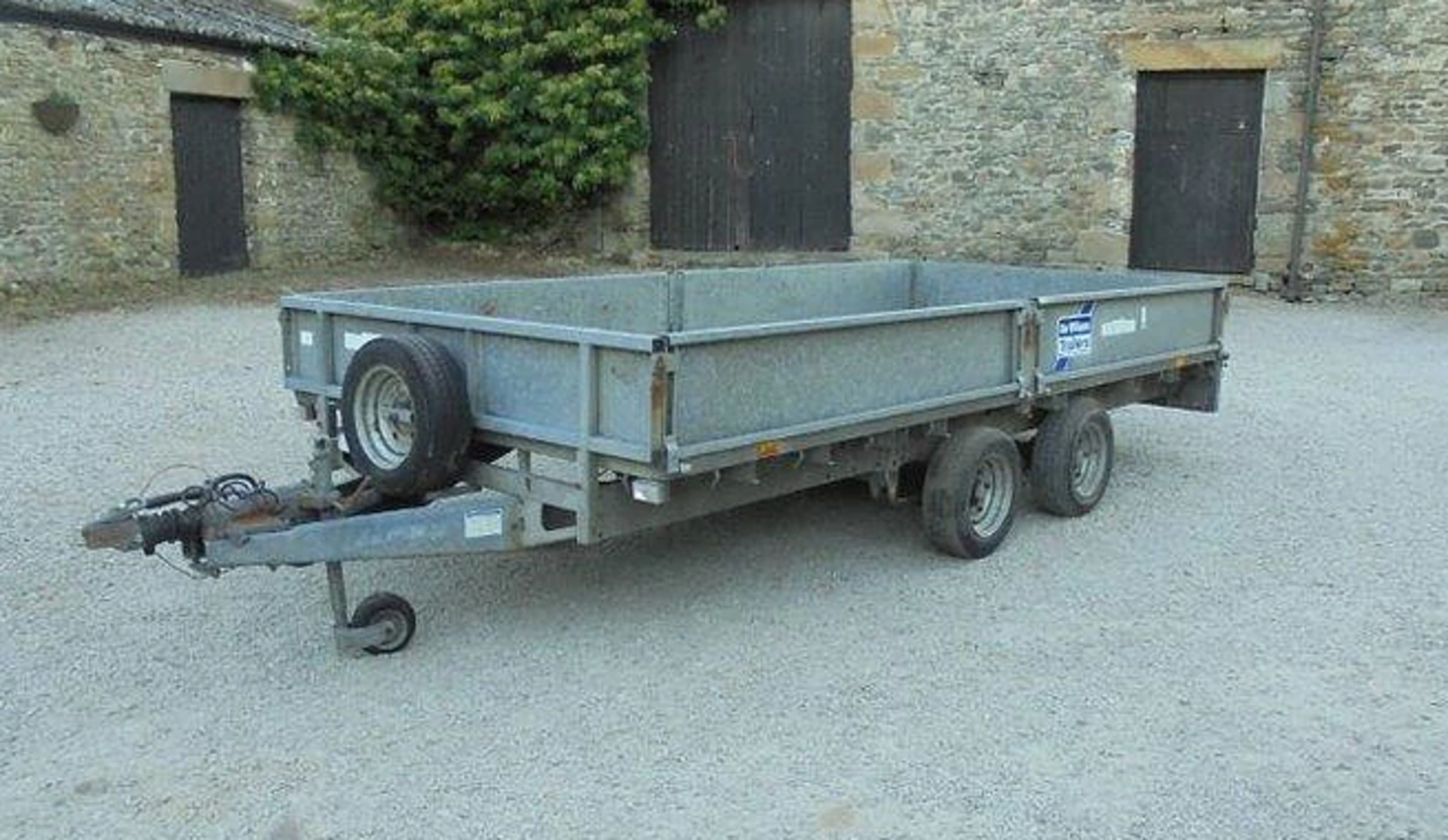 Ifor Williams LM146G 3500KG Dropside Flat Trailer