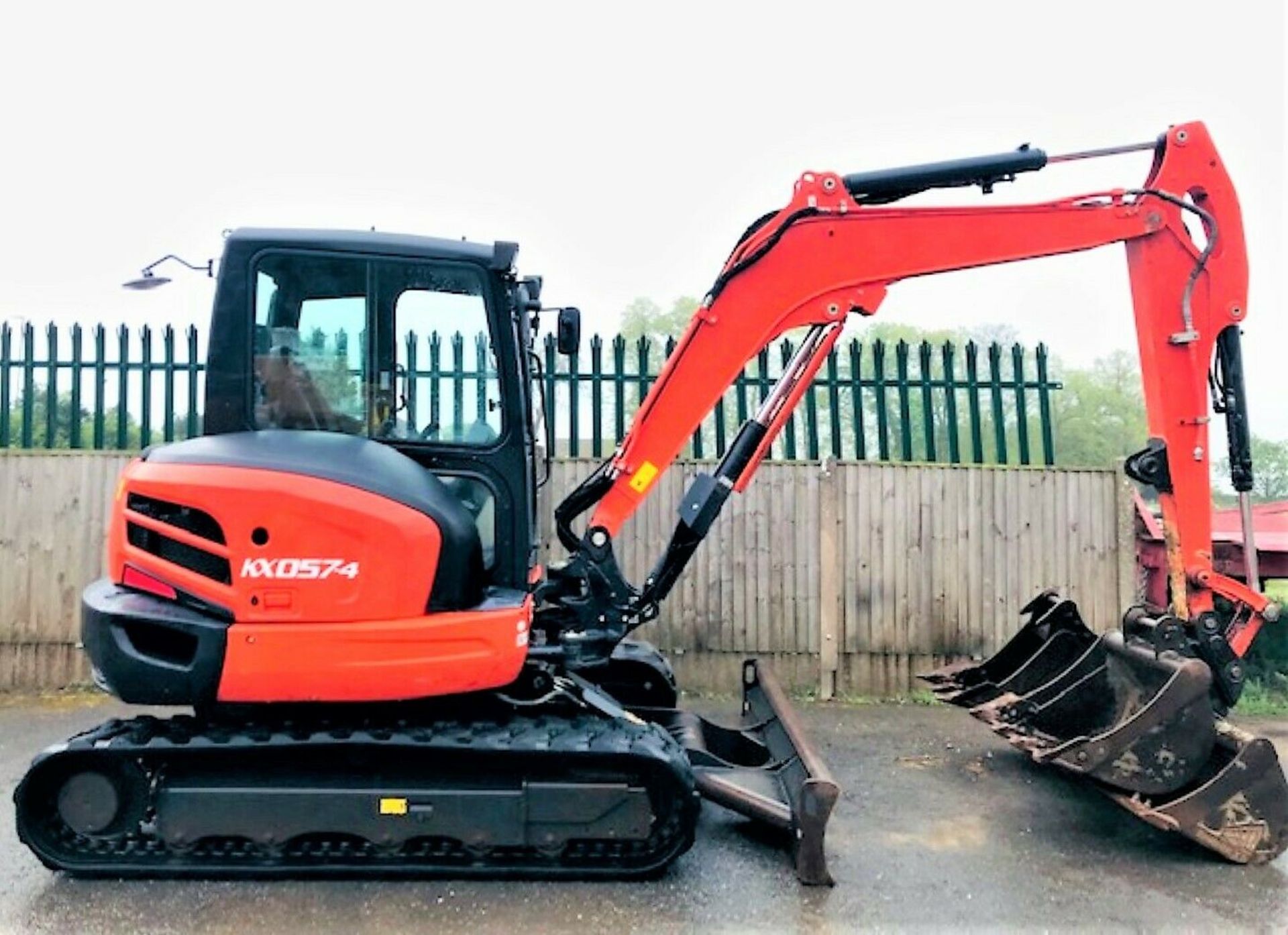 Kubota KX057-4 Excavator / Digger - Image 3 of 12