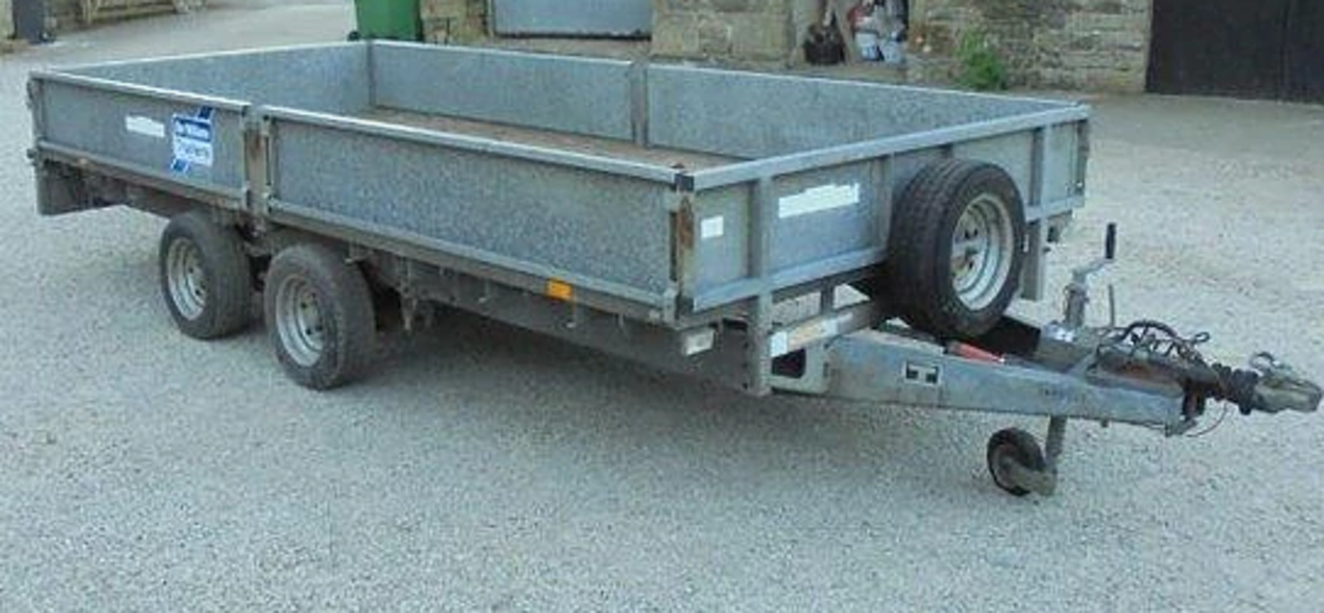 Ifor Williams LM146G 3500KG Dropside Flat Trailer - Image 6 of 10