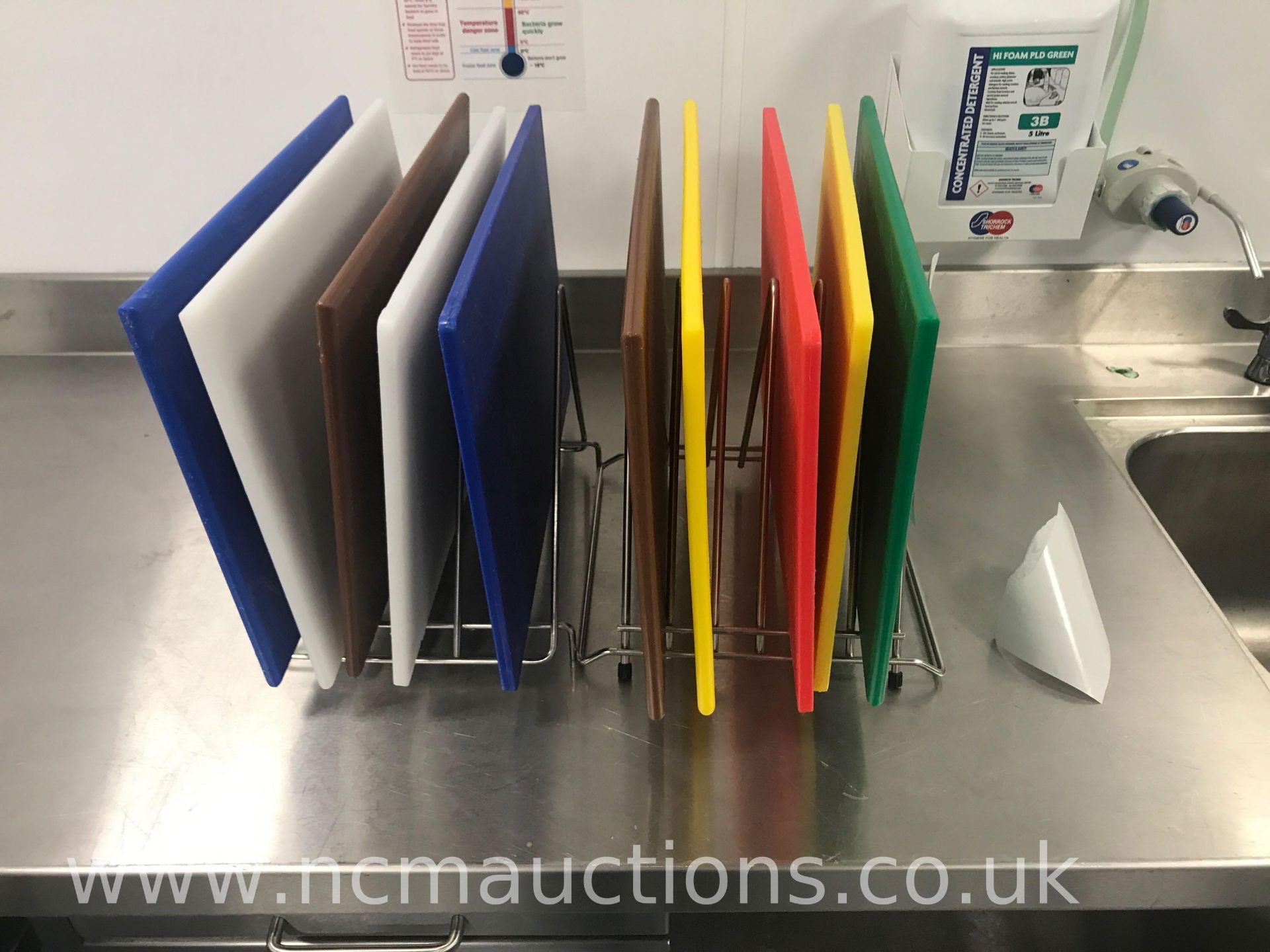 Catering Chopping Boards with Stand