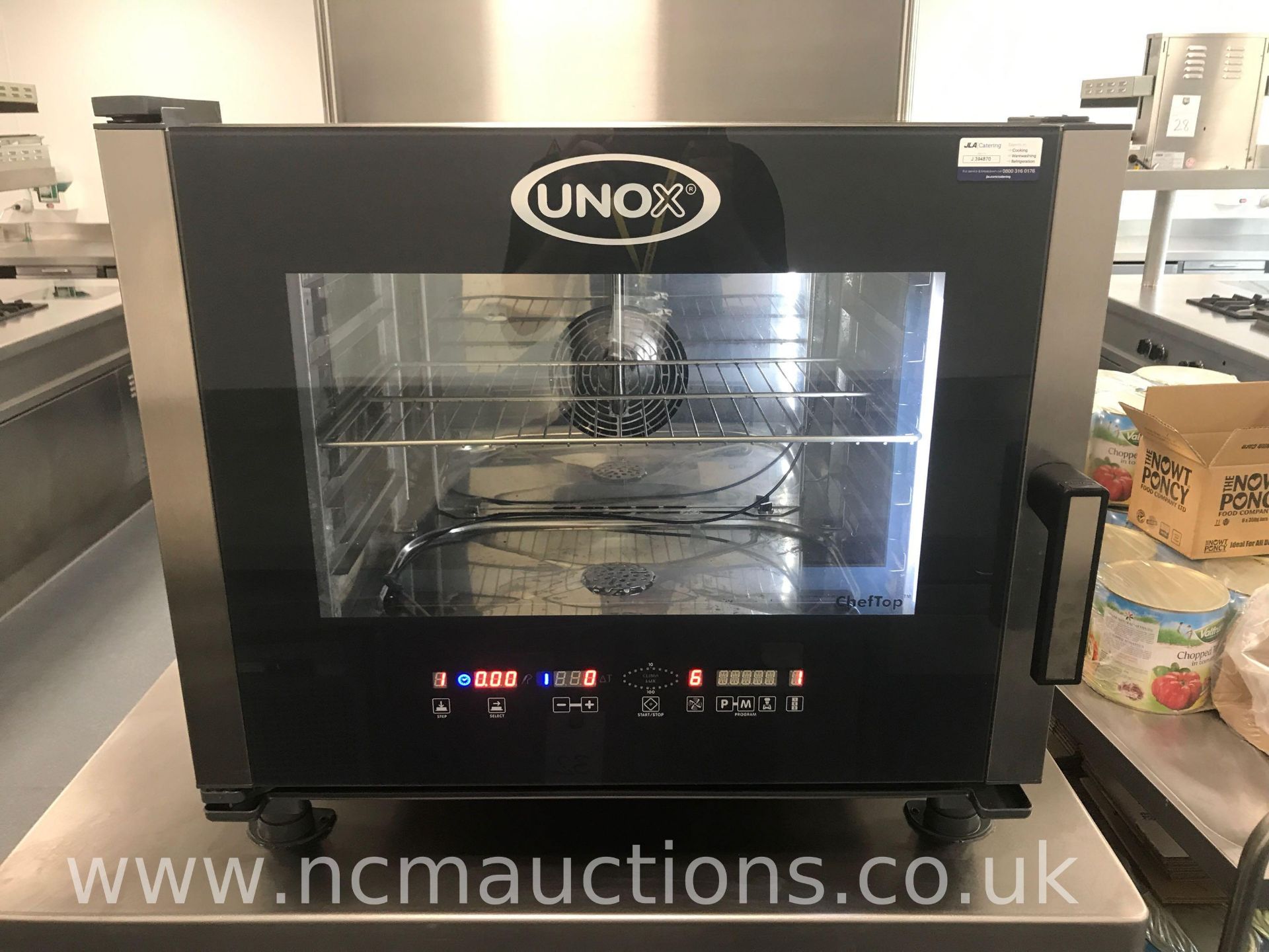 UNOX 5 Grid Gas Combination Oven