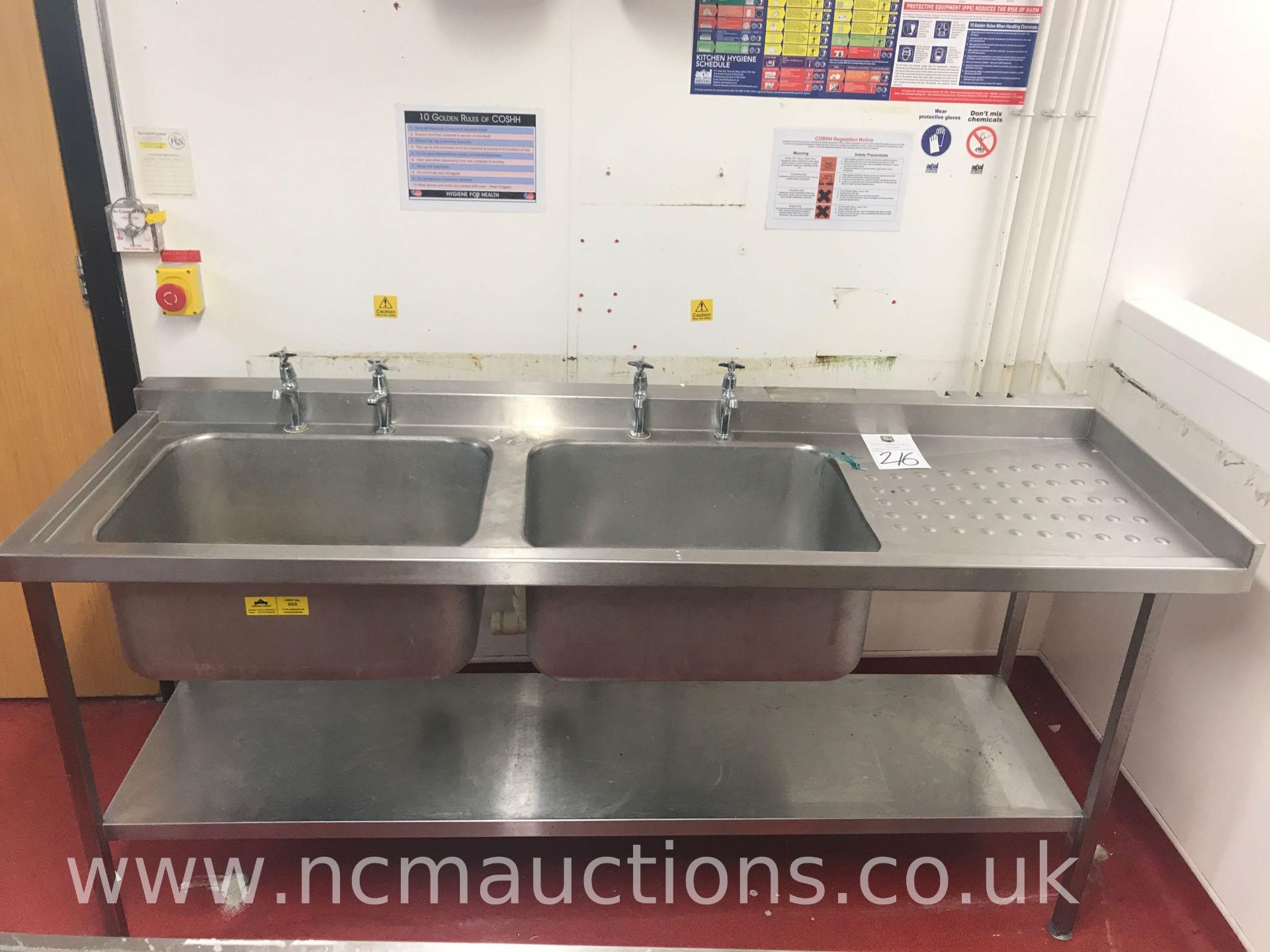 Stainless Steel Double Sinks