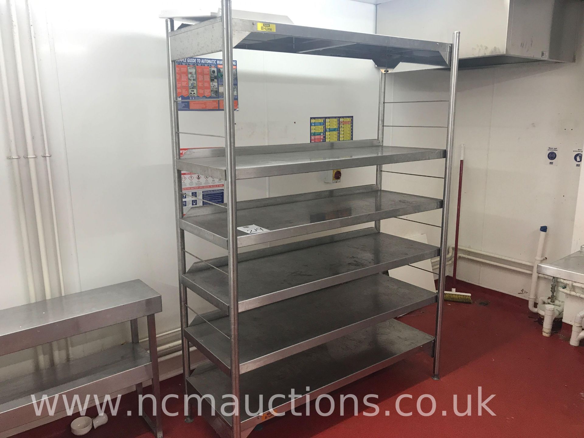 Stainless Steel Shelving