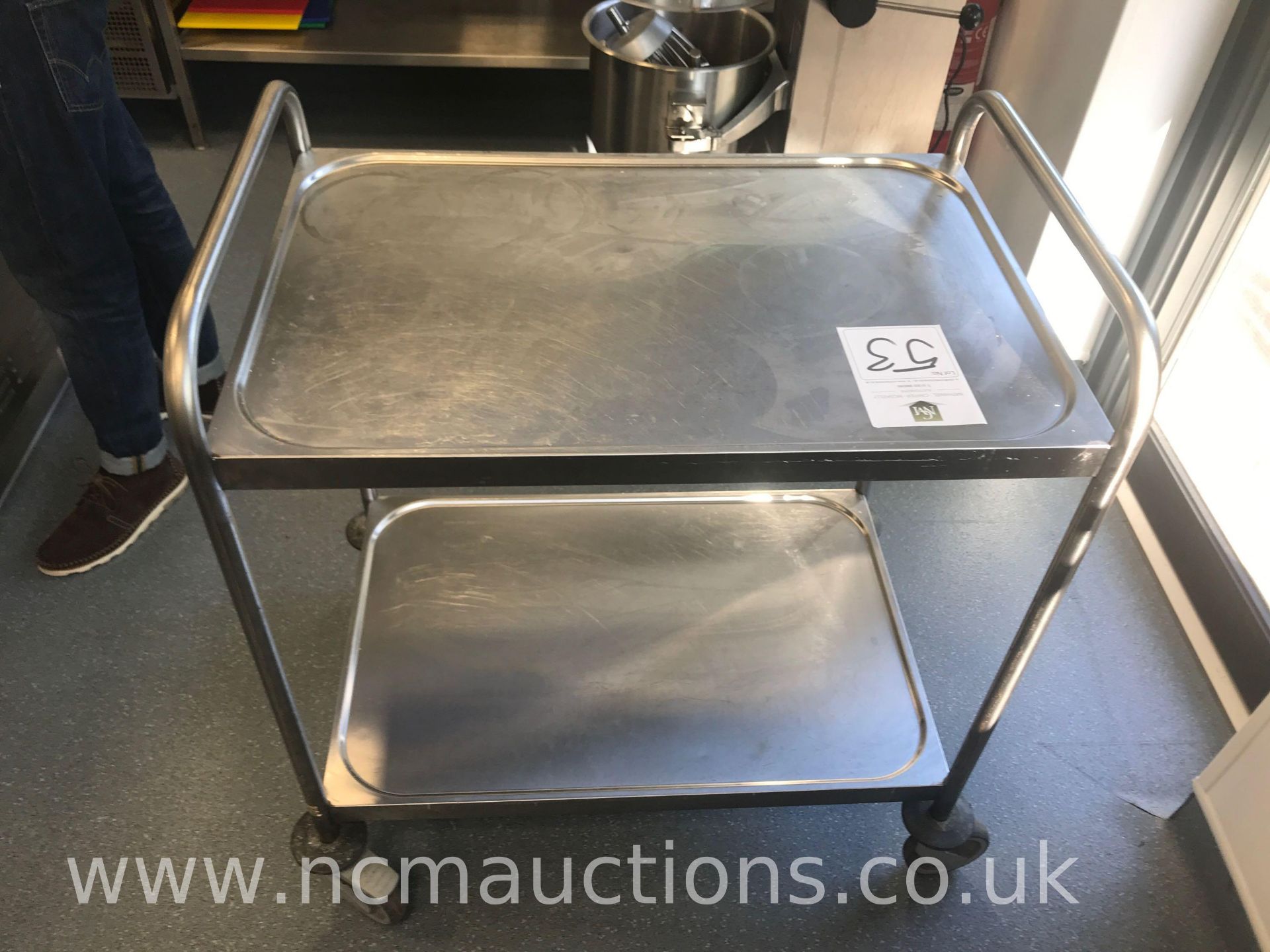 Stainless Steel Serving Trolley - Image 3 of 3