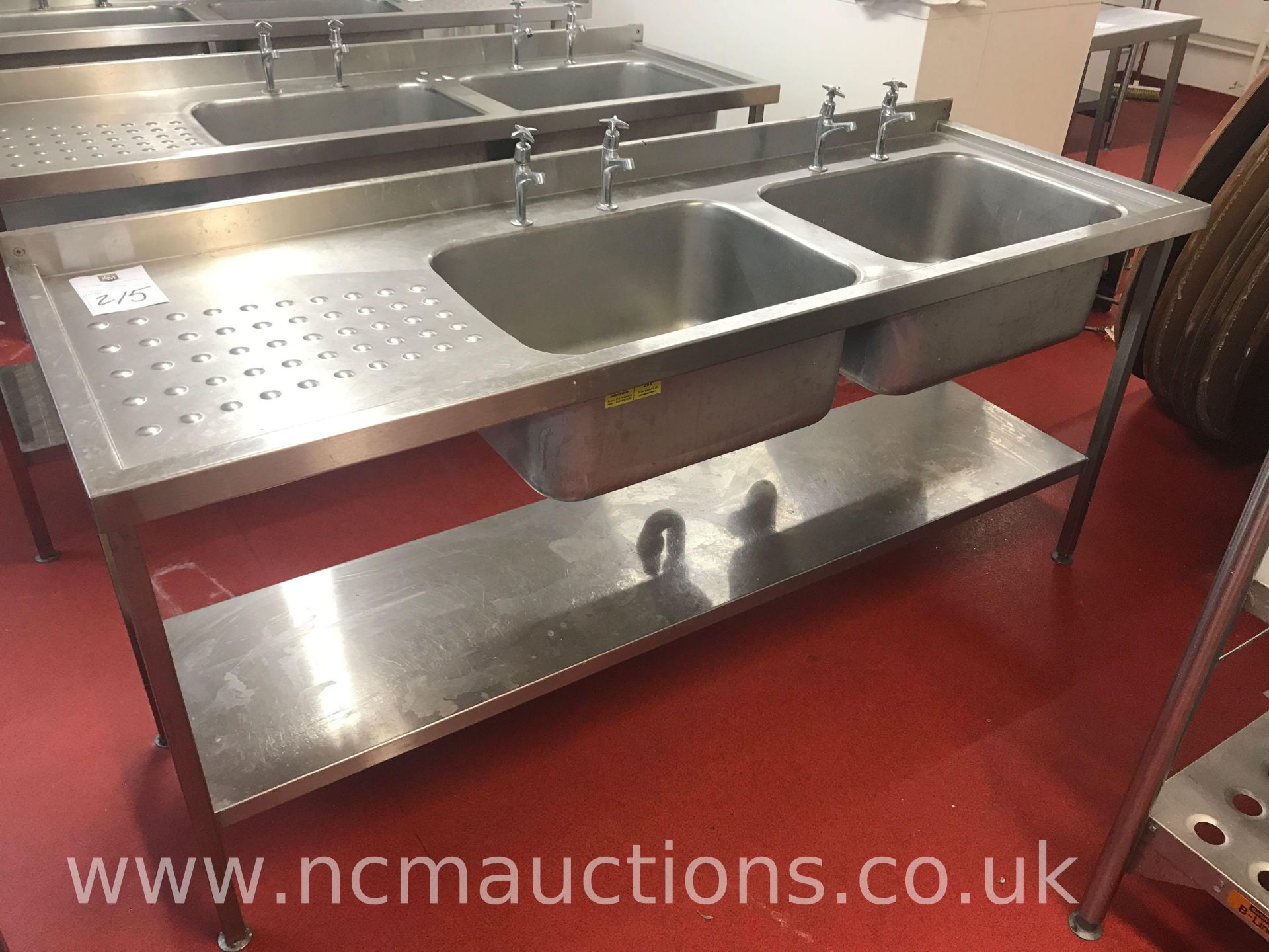 Stainless Steel Double Sinks