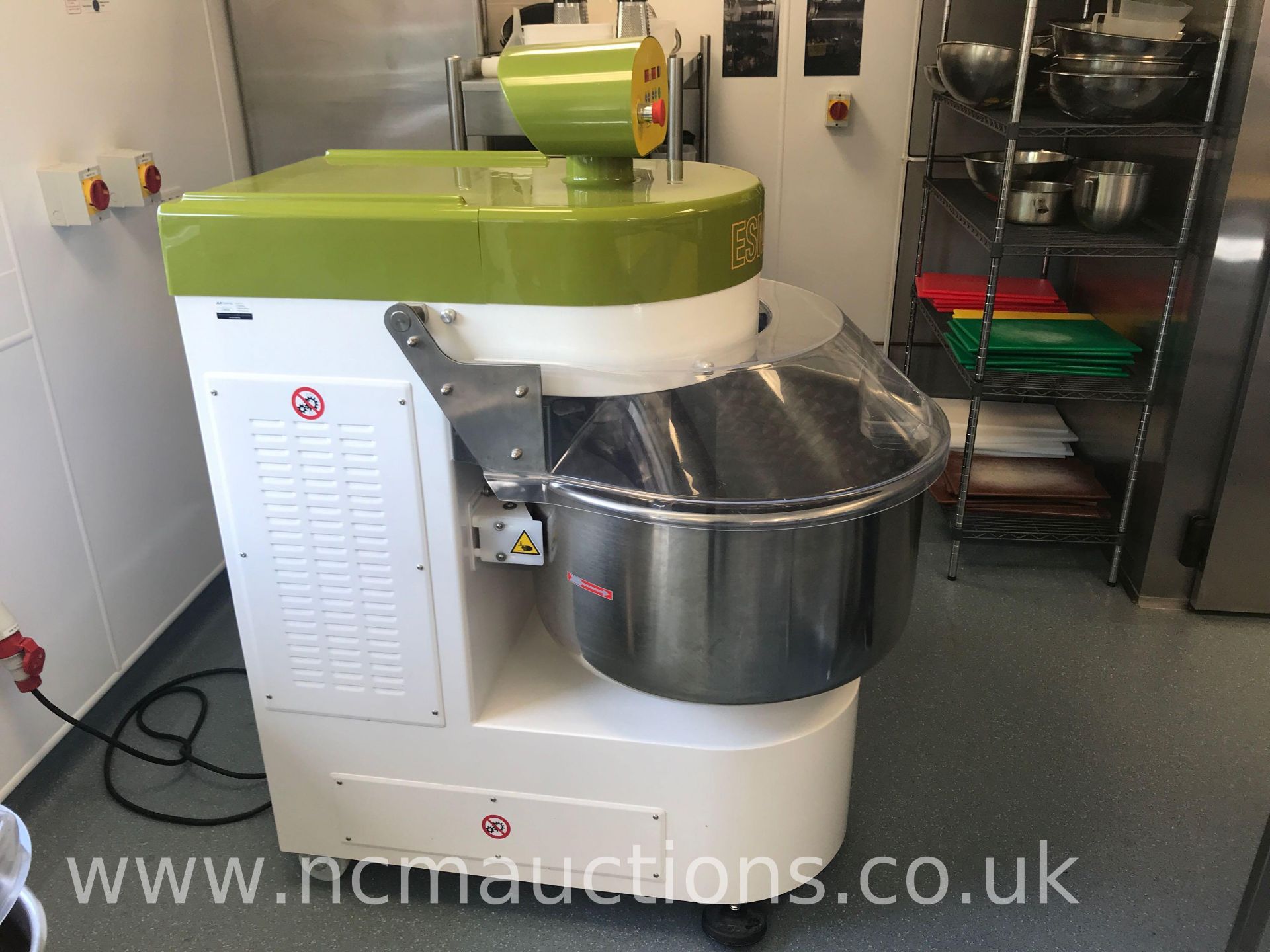 ESMACH SPI 100F Automatic Spiral Mixer with Fixed Bowl